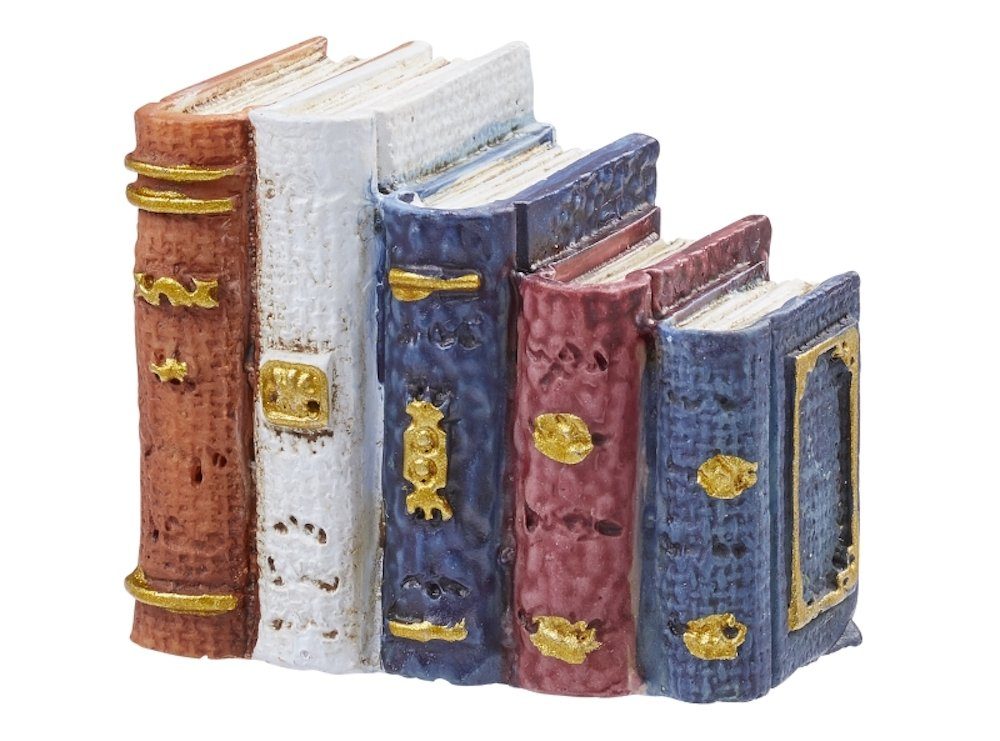 HobbyFun Dekofigur Miniatur Wichteltür Bücher 2,5 x 2,8 cm