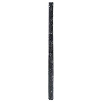 vidaXL Aufkleber Möbelfolien Selbstklebend Marmor-Optik Schwarz 90x500 cm PVC