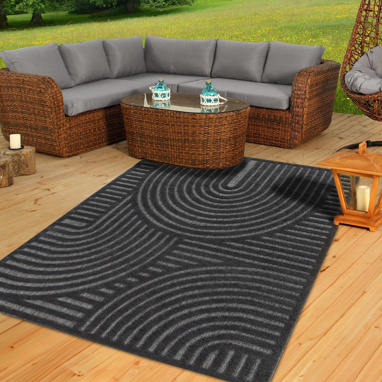 TaCa Home Teppich Outdoor Teppich wetterfest günstig online kaufen