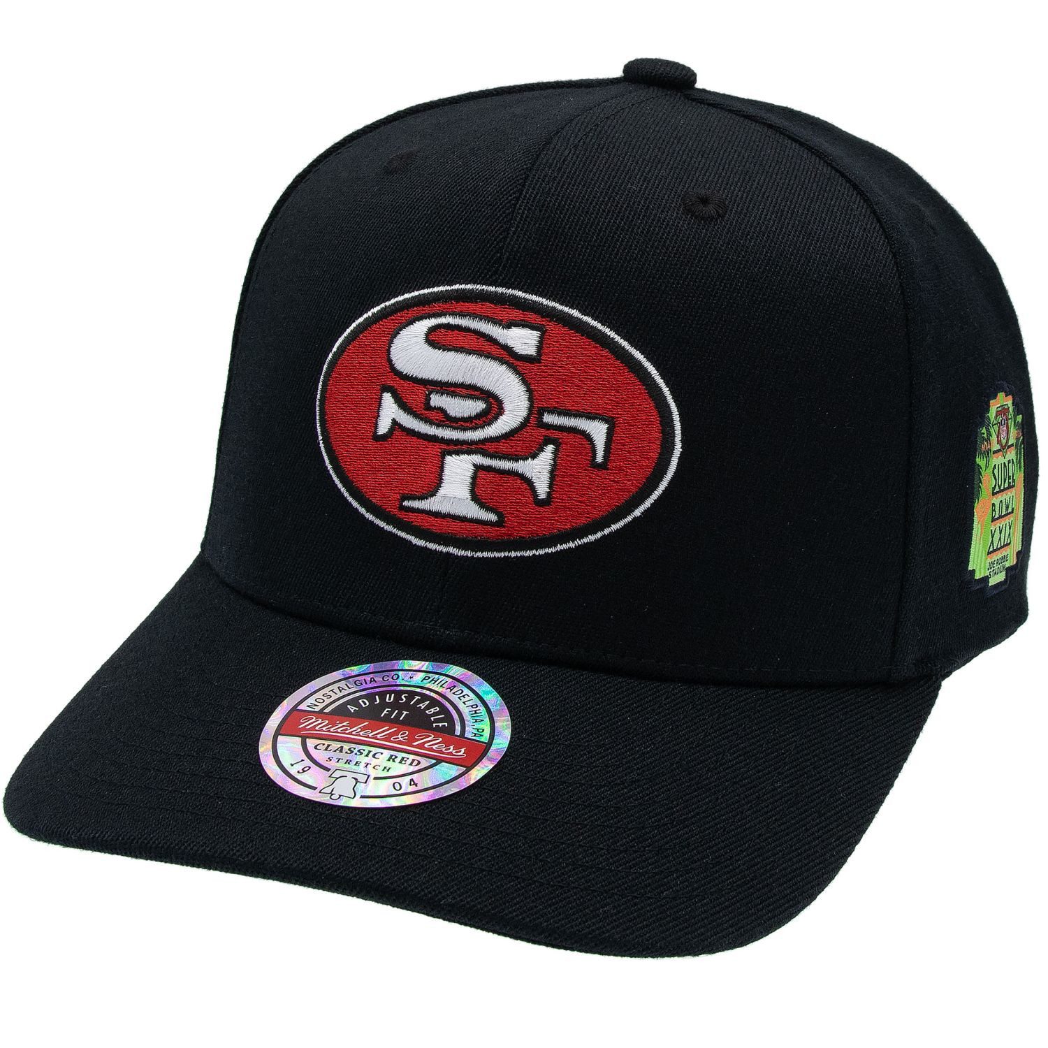 Mitchell & Ness Snapback Cap Stretch Classic Red San Francisco 49ers