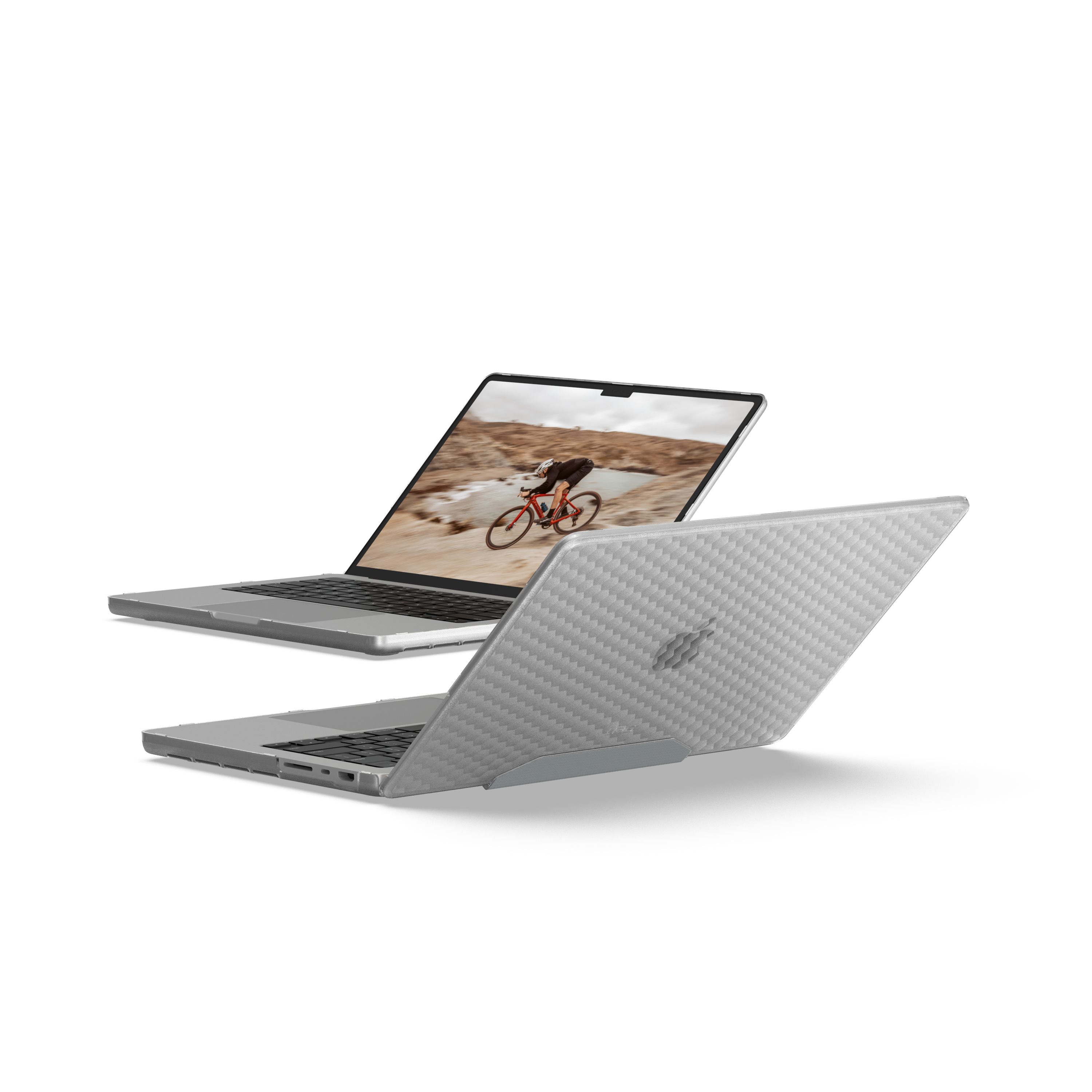 Urban Armor Gear Laptop-Hülle Essential Armor - MacBook Pro 14 Hülle, Fallschutz nach US-Militärstandard (MIL STD 810G 516.6)