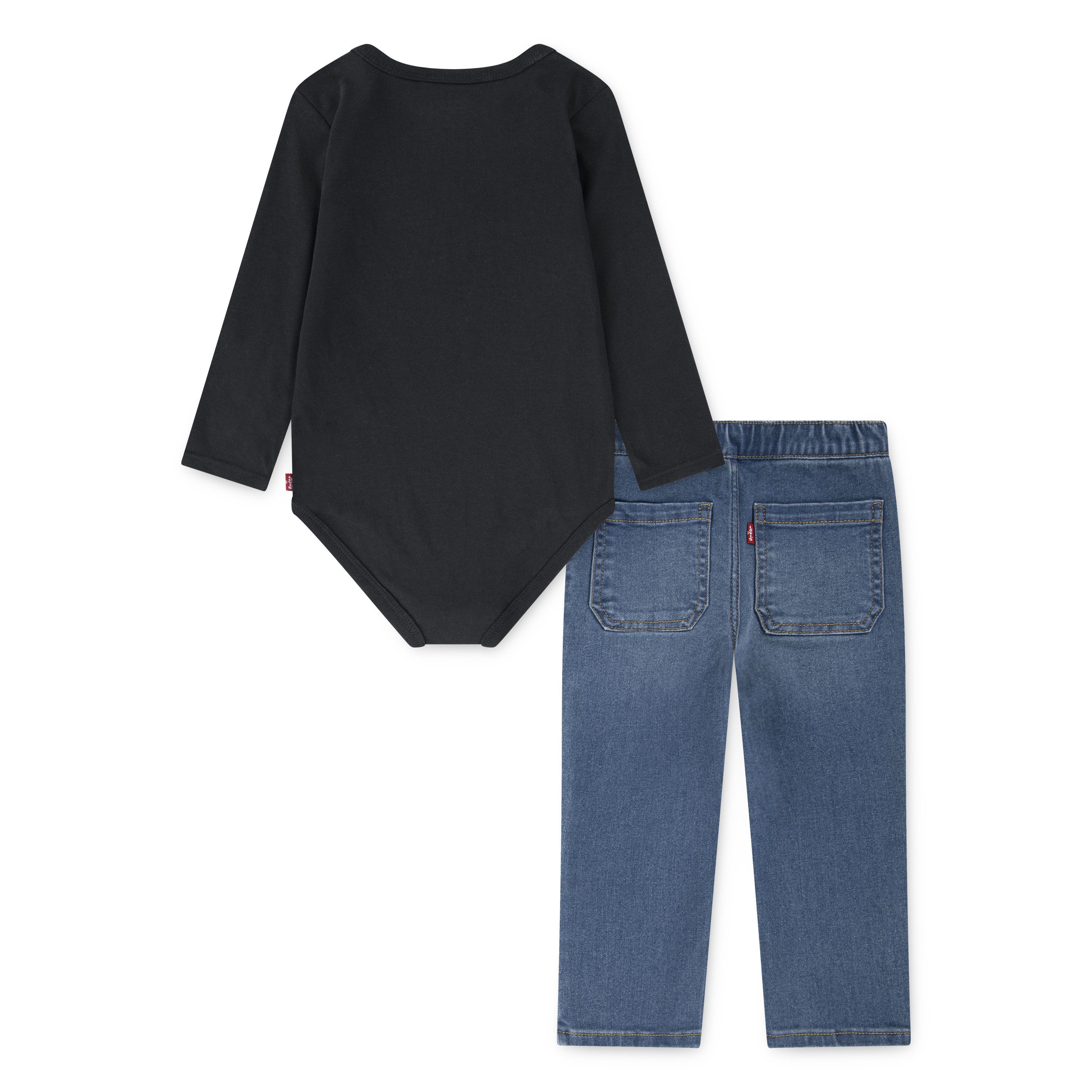 Levi's® Kids Body & Hose LVB BEARRITO DENIM SET (Set, 2-tlg) mit lustigem Print