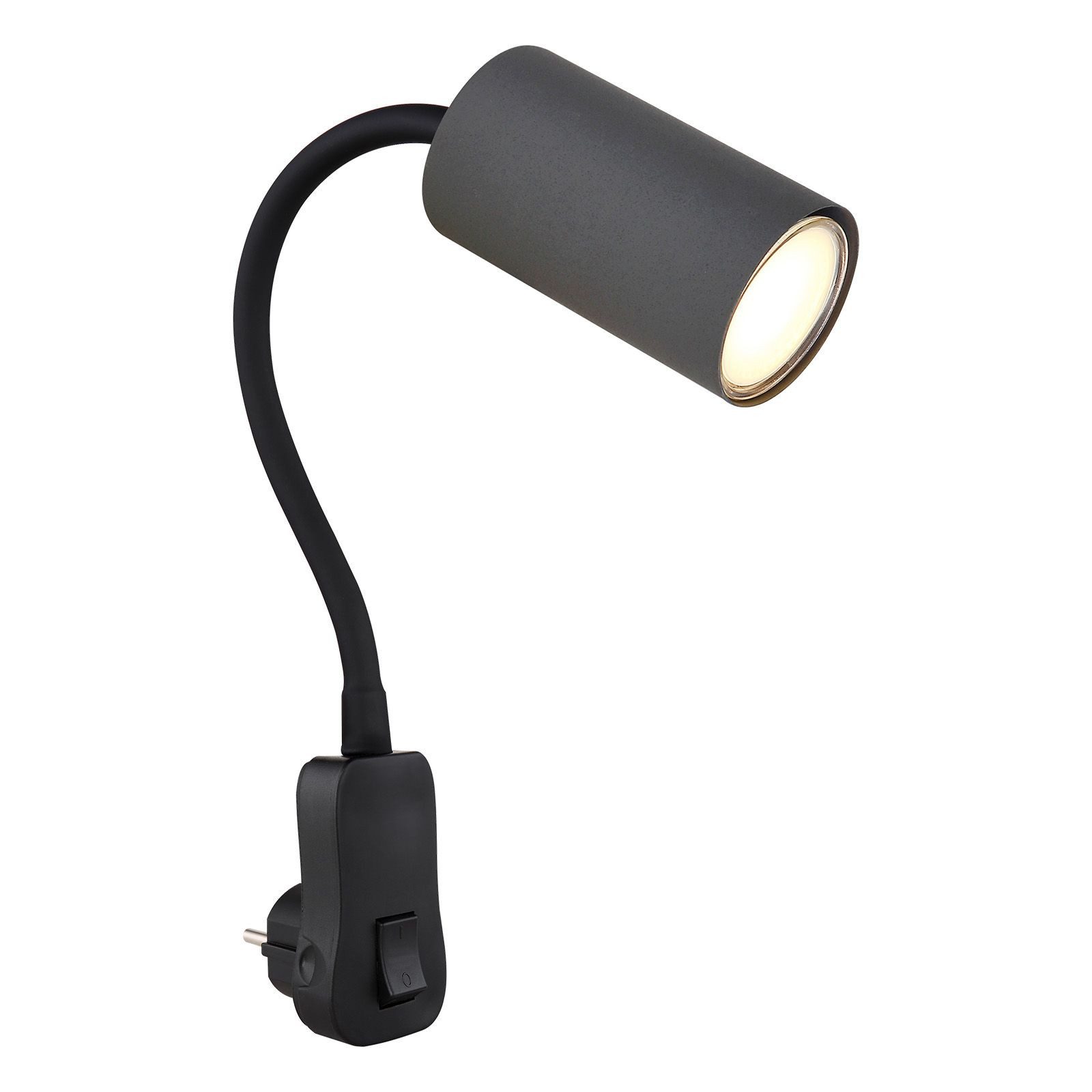 bmf-versand Wandleuchte Wandleuchte Innen Wandlampe mit Schalter Wohnzimmer Schlafzimmer, ohne Leuchtmittel