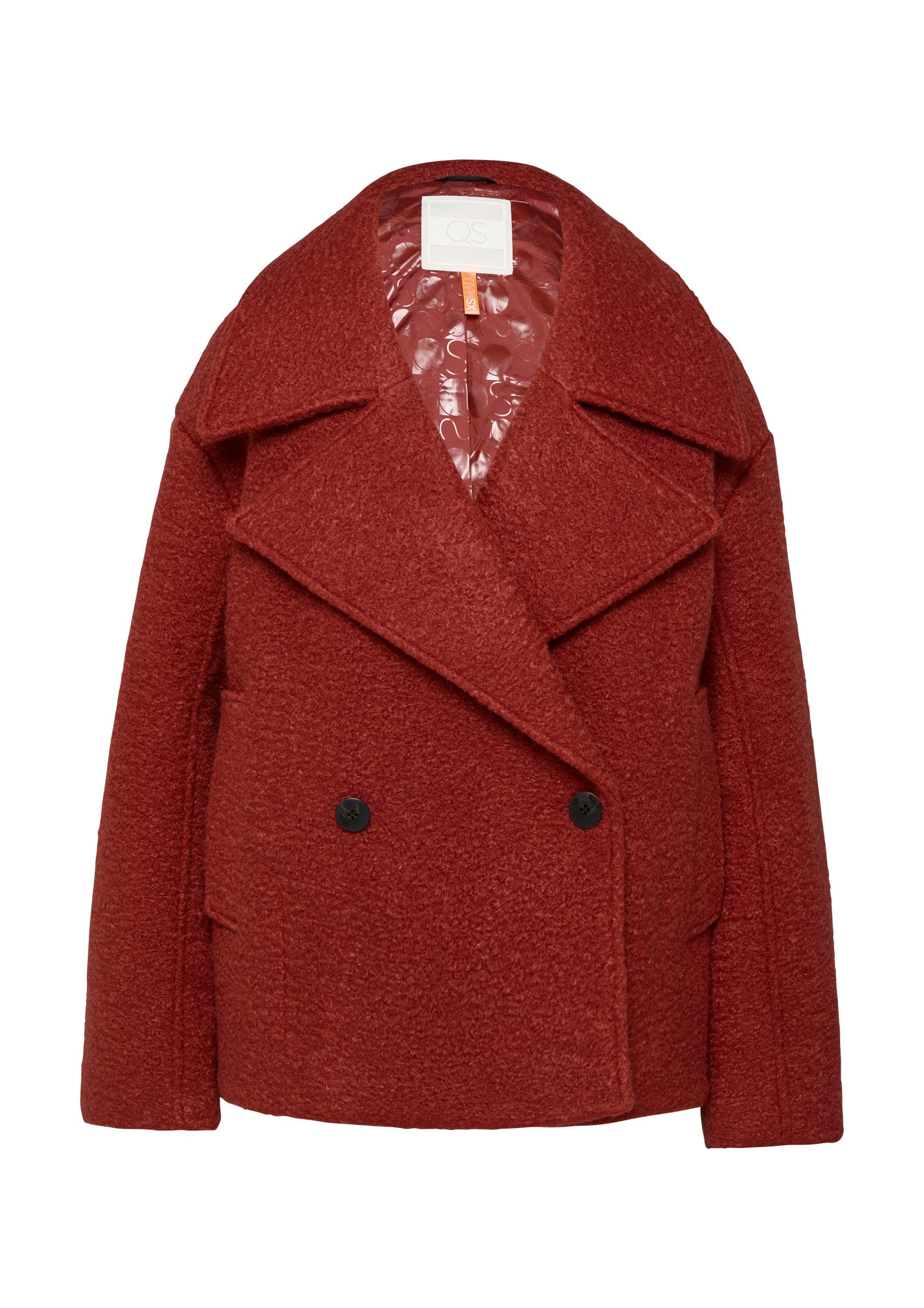 QS Funktionsjacke Outdoor-Jacke Oversized Cabanjacke aus günstig online kaufen