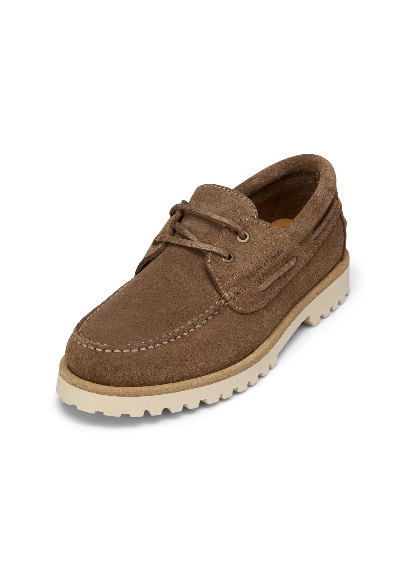Marc O'Polo aus weichem Veloursleder Bootsschuh