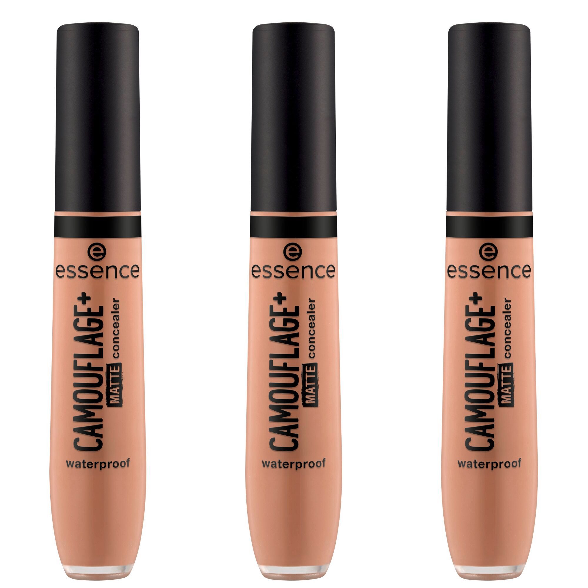 Essence Тональный крем CAMOUFLAGE+ MATTE concealer, 3-tlg., 3-tlg., alle Hauttypen, hohe Deckkraft, langanhaltend
