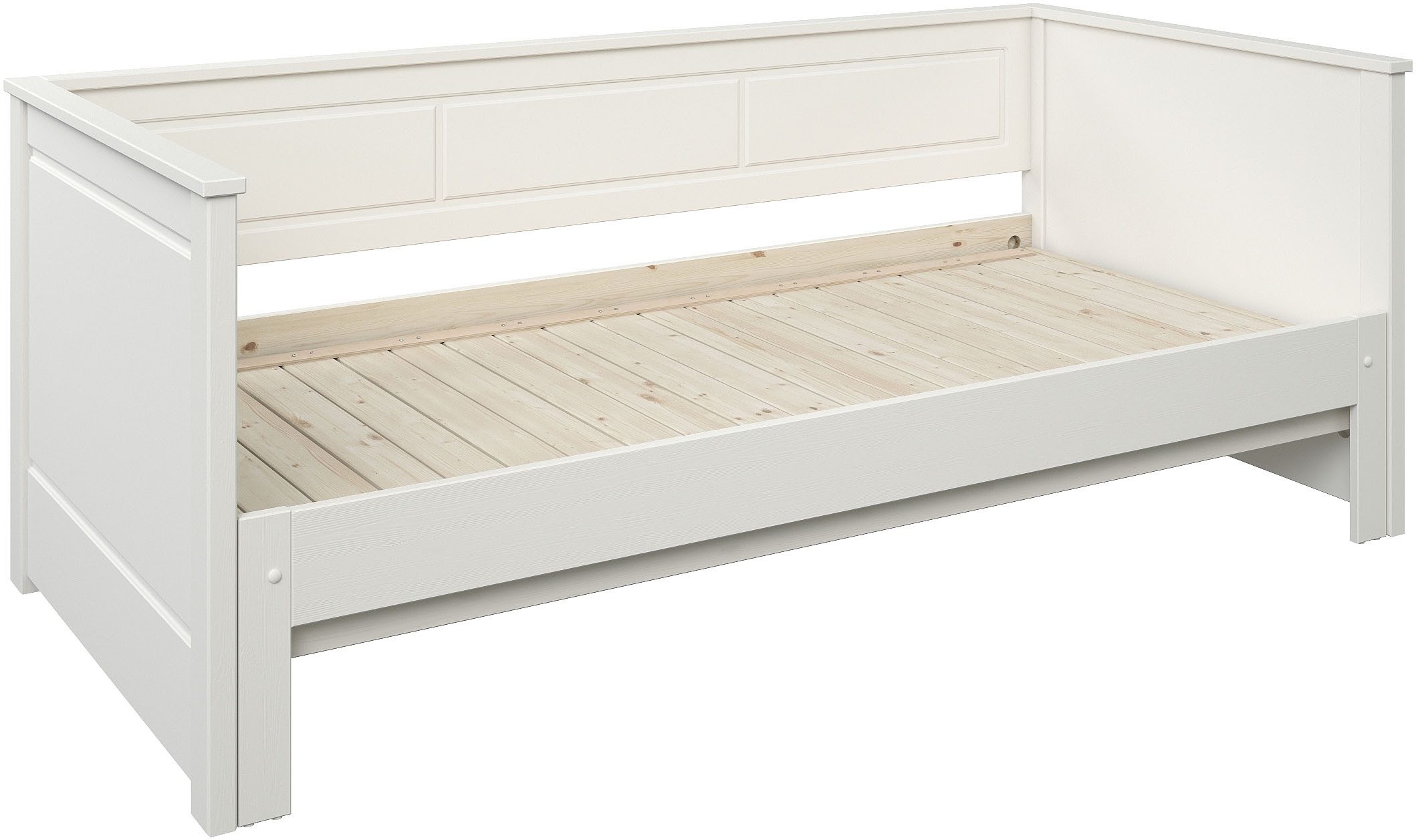 OTTO home Funktionsbett " ERIK " TOPSELLER! Daybed, Gästebett, Kinderbett, Massivholz (Kiefer), 2. Schlafplatz ausziehbar, moderner Landhausstil, Schublade optional