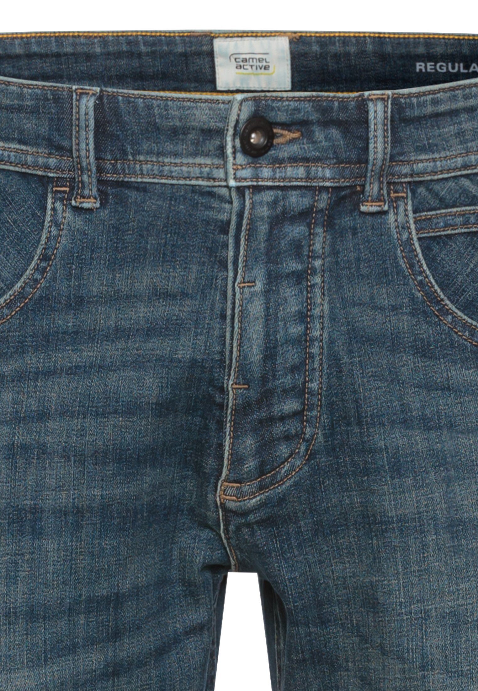 camel active Regular-fit-Jeans fleXXXactive® im Five-Pocket Style