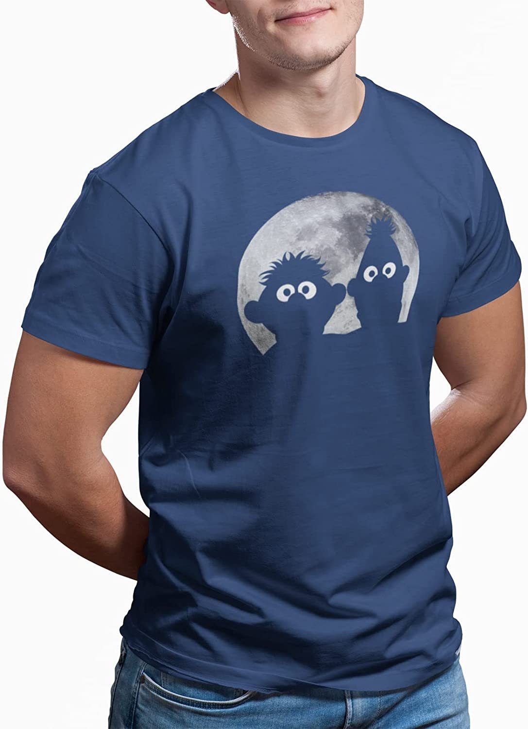 Sesamstrasse T-Shirt Ernie Bert navy and