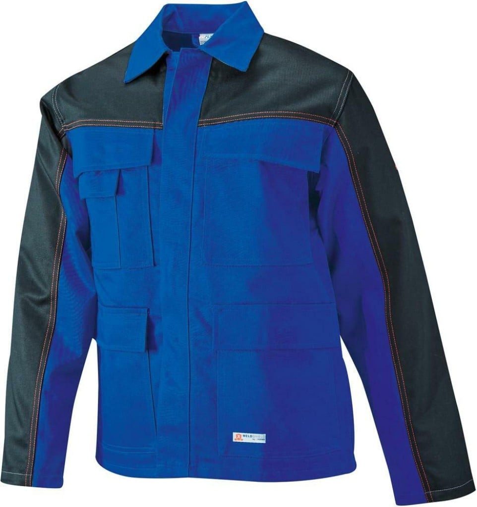 Arbeitsjacke PLANAM Arbeitsjacke Weld Shield kornblau/schwarz