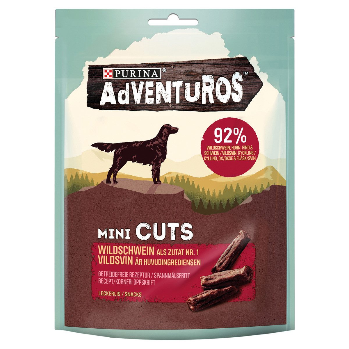 Purina Adventuros Mini Cuts Wildschwein 70 g