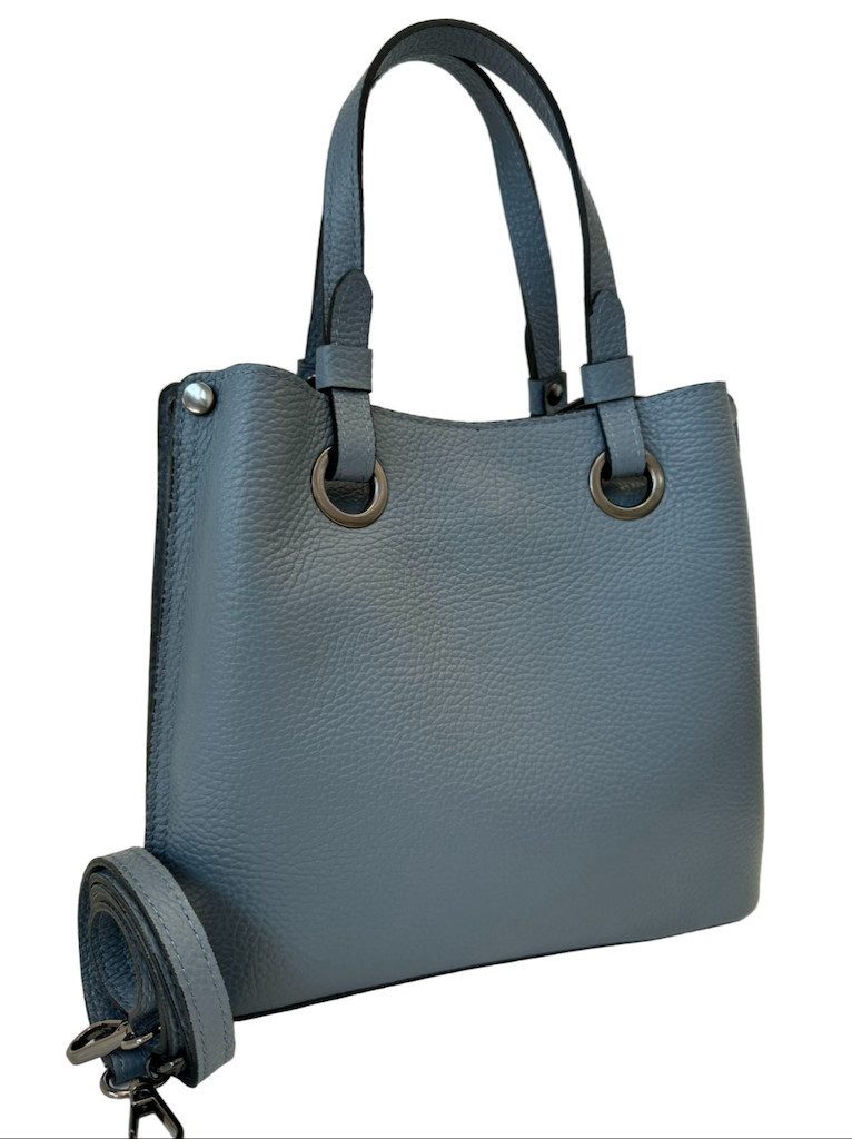 BZNA Beuteltasche Flipp Hana kleiner Shopper Leder Handtasche