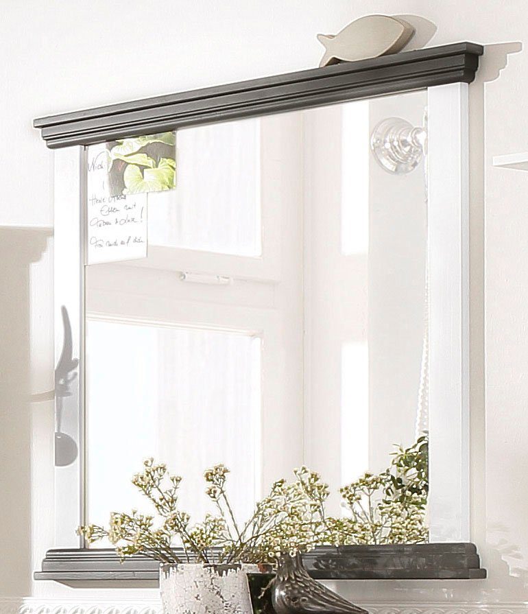 OTTO home Garderobenspiegel Basilico, Rahmen aus massiver Kiefer, FSC®, Breite 86 cm
