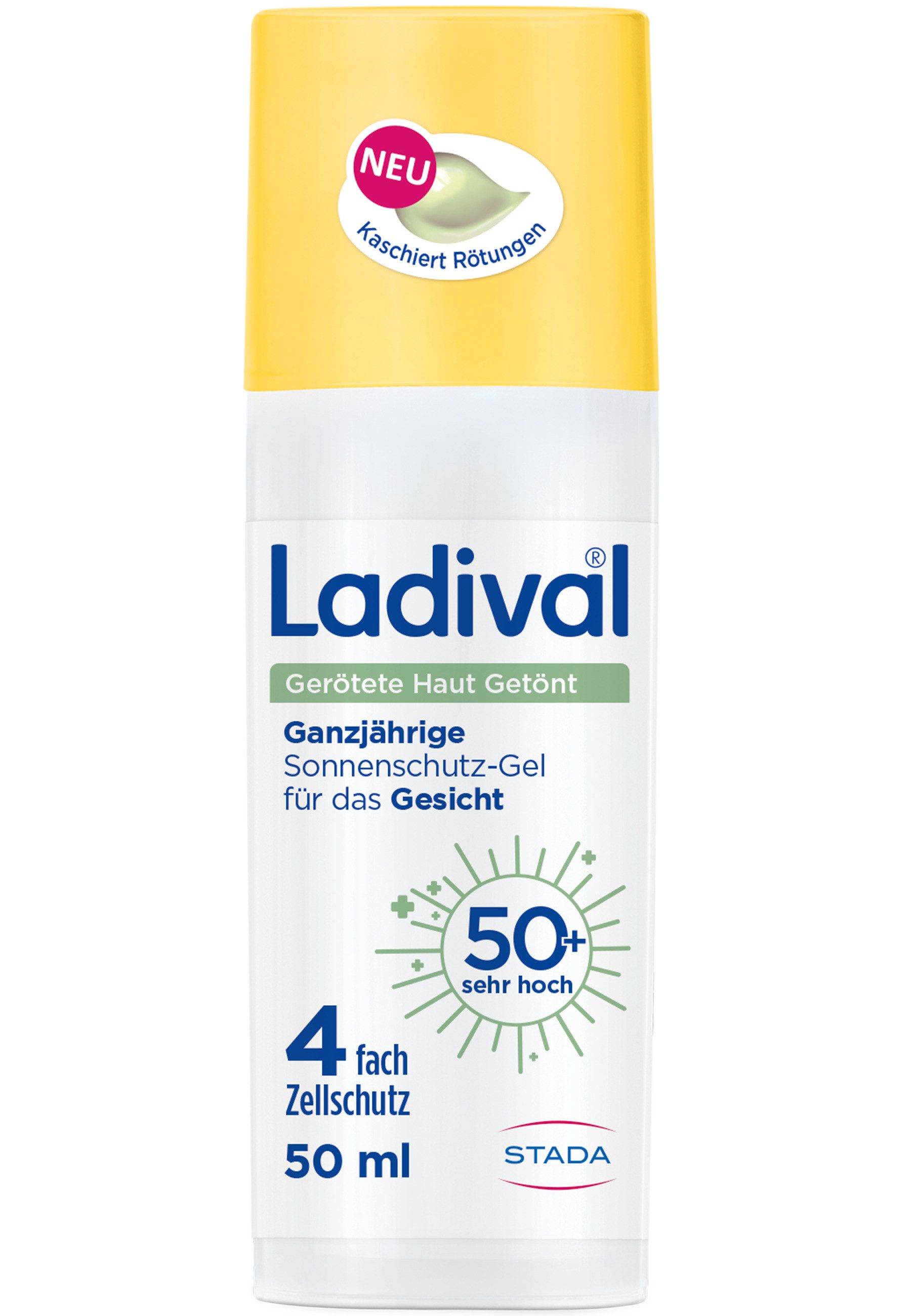 Ladival Sonnenschutzgel Gerötete Haut Getönt Sonnenschutz-Gel Gesicht LSF 50+, 1-tlg.