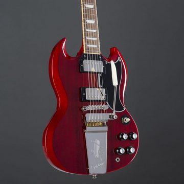 Epiphone E-Gitarre, SG Standard '61 Maestro Vibrola Vintage Cherry - Double Cut Modelle