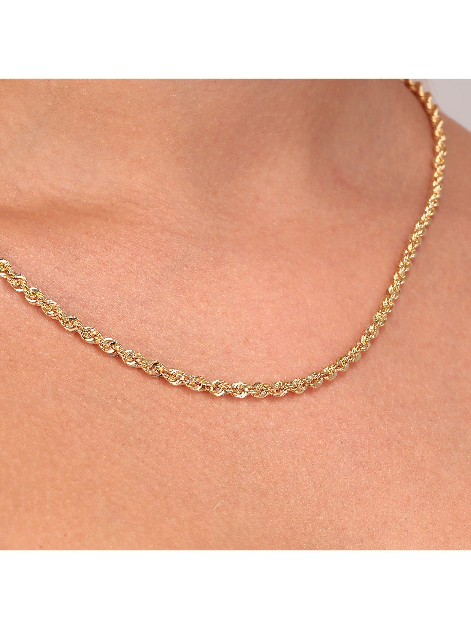 CHRIST Goldkette CHRIST Damen-Kette 585e...
