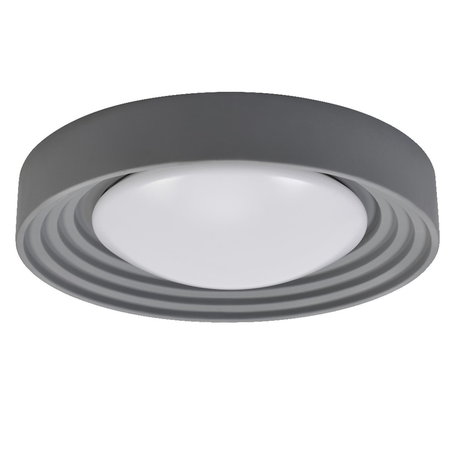 Licht-Erlebnisse Deckenleuchte ALORAD, LED fest integriert, Warmweiß, LED 3000 K 1800 lm rund Ø 50 cm Modern Deckenlampe