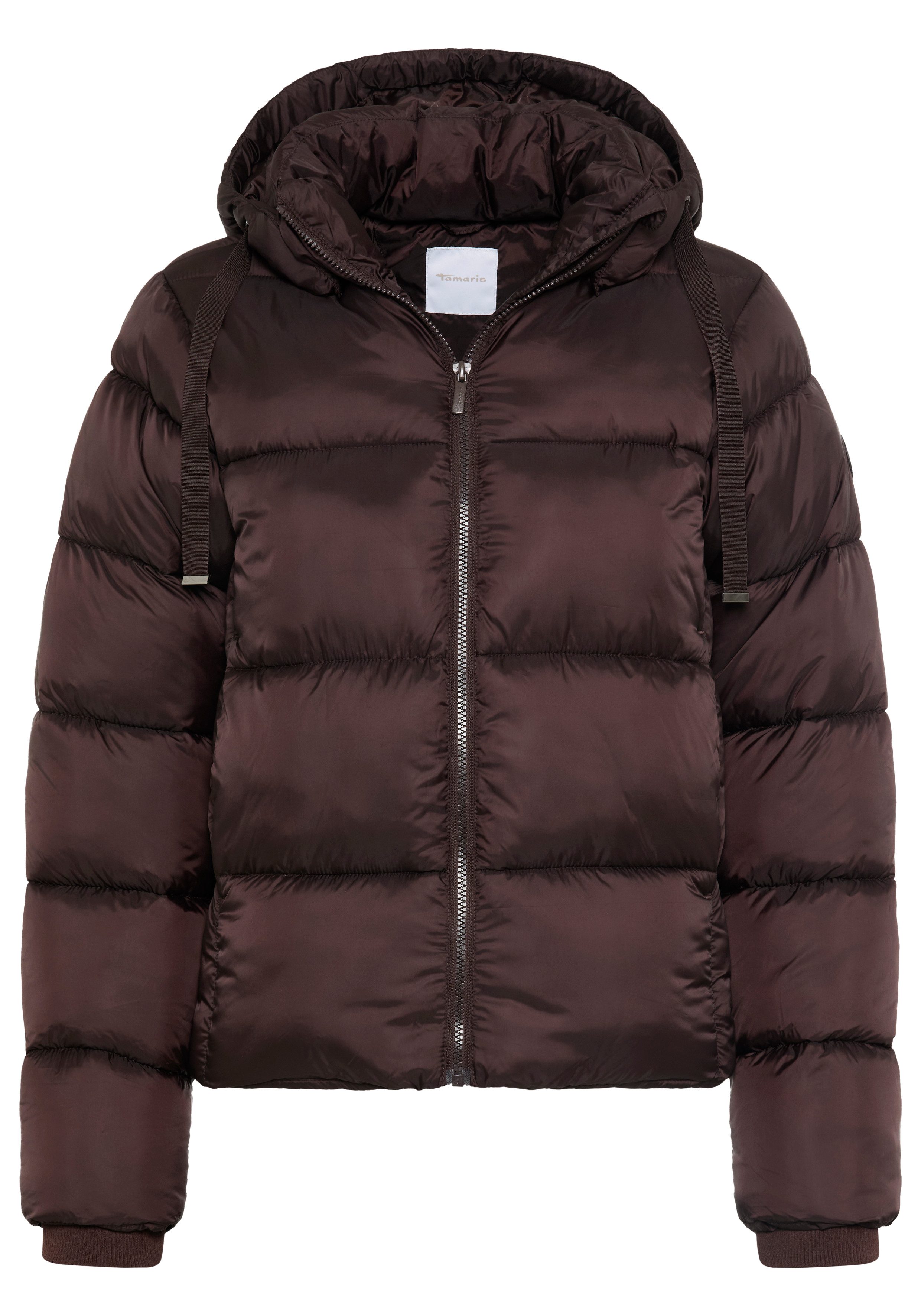 Tamaris Steppjacke kurze Puffer Jacke mit abnehmbarer Kapuze – Bild 5 von 5