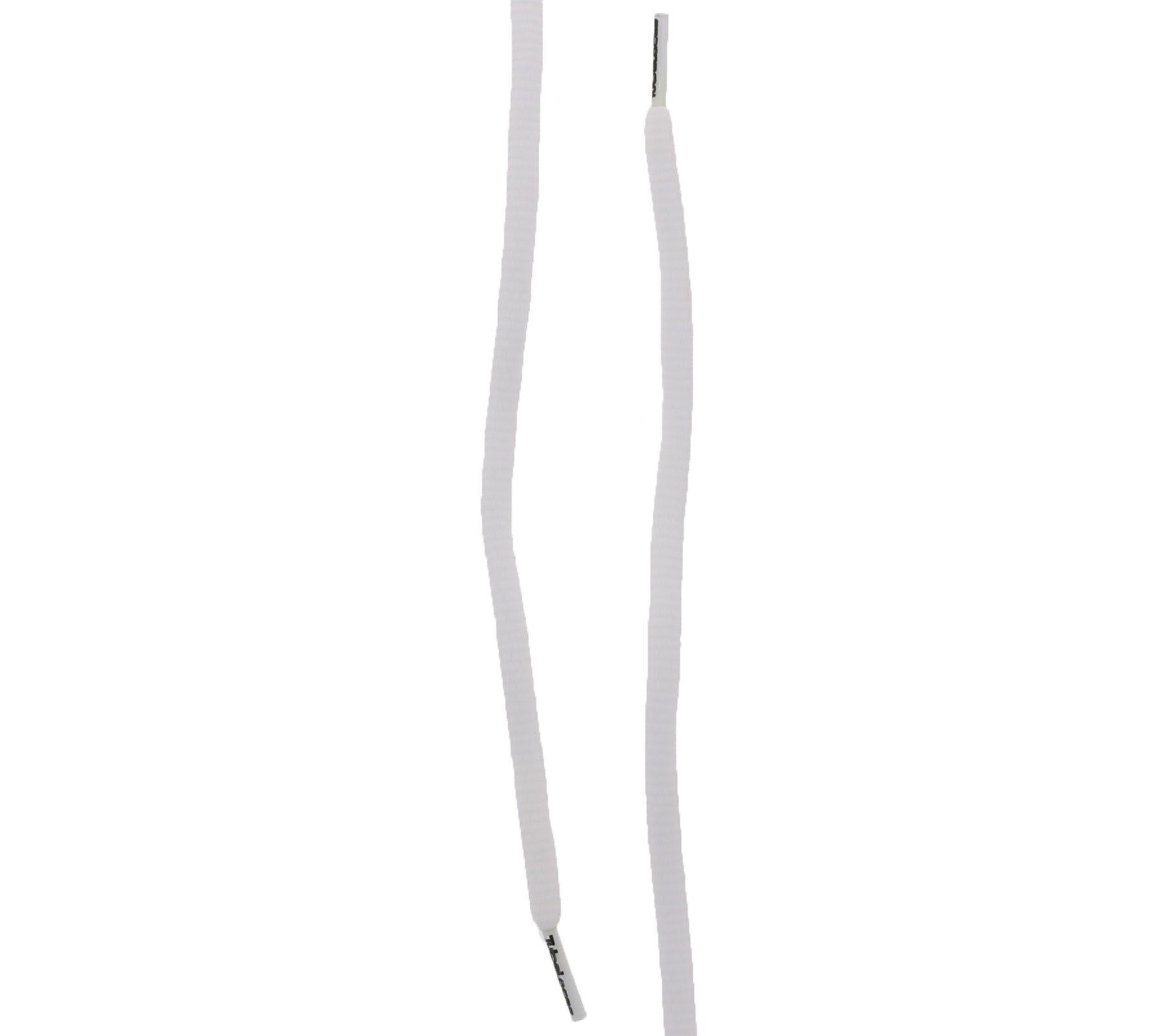 Schnürsenkel TubeLaces schlichte Schnürbänder Weiß Schuhband Tubelaces Schnürsenkel Schuh