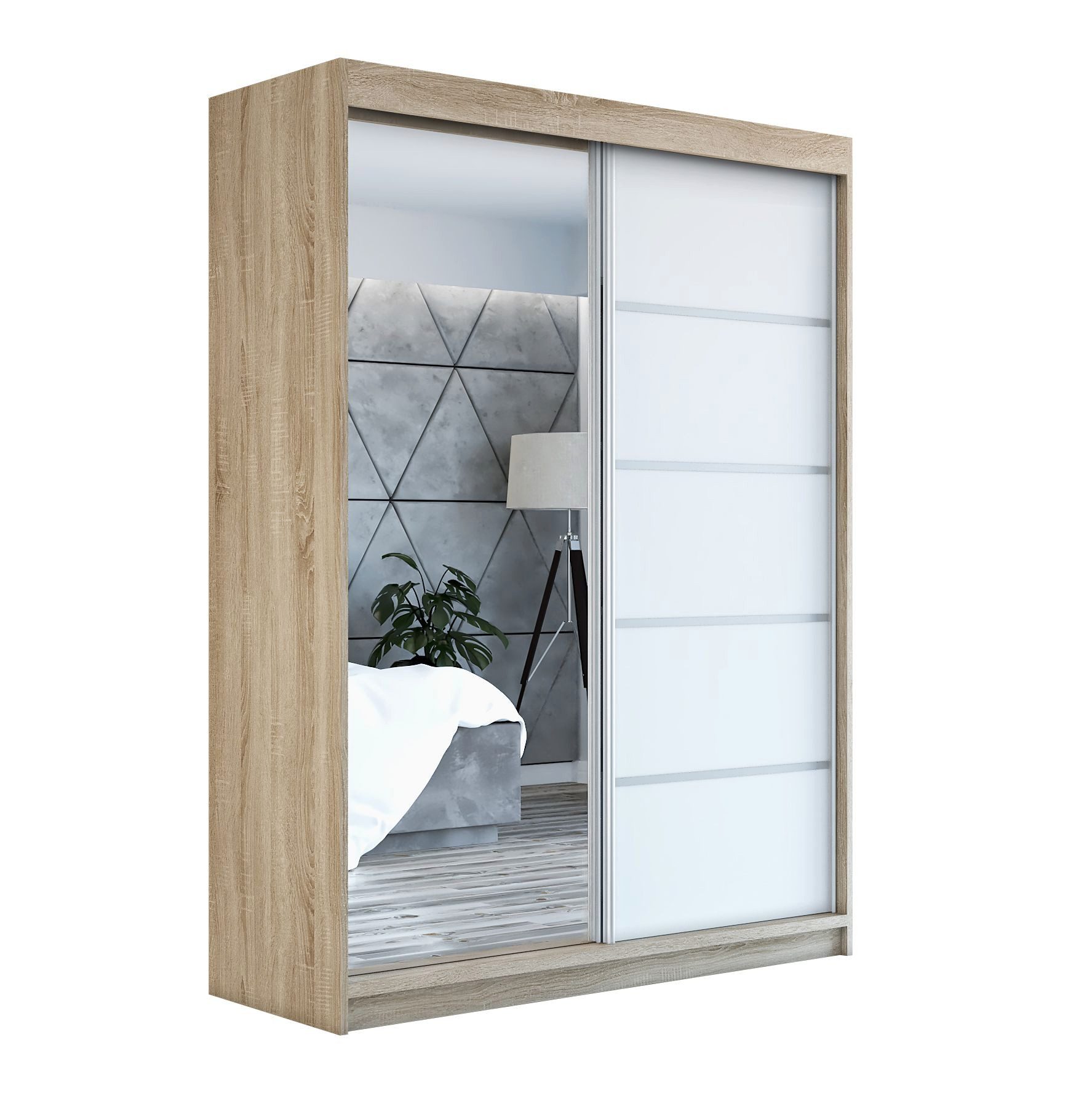 A&J MöbelLand GmbH Schwebetürenschrank GAP 160 günstig online kaufen