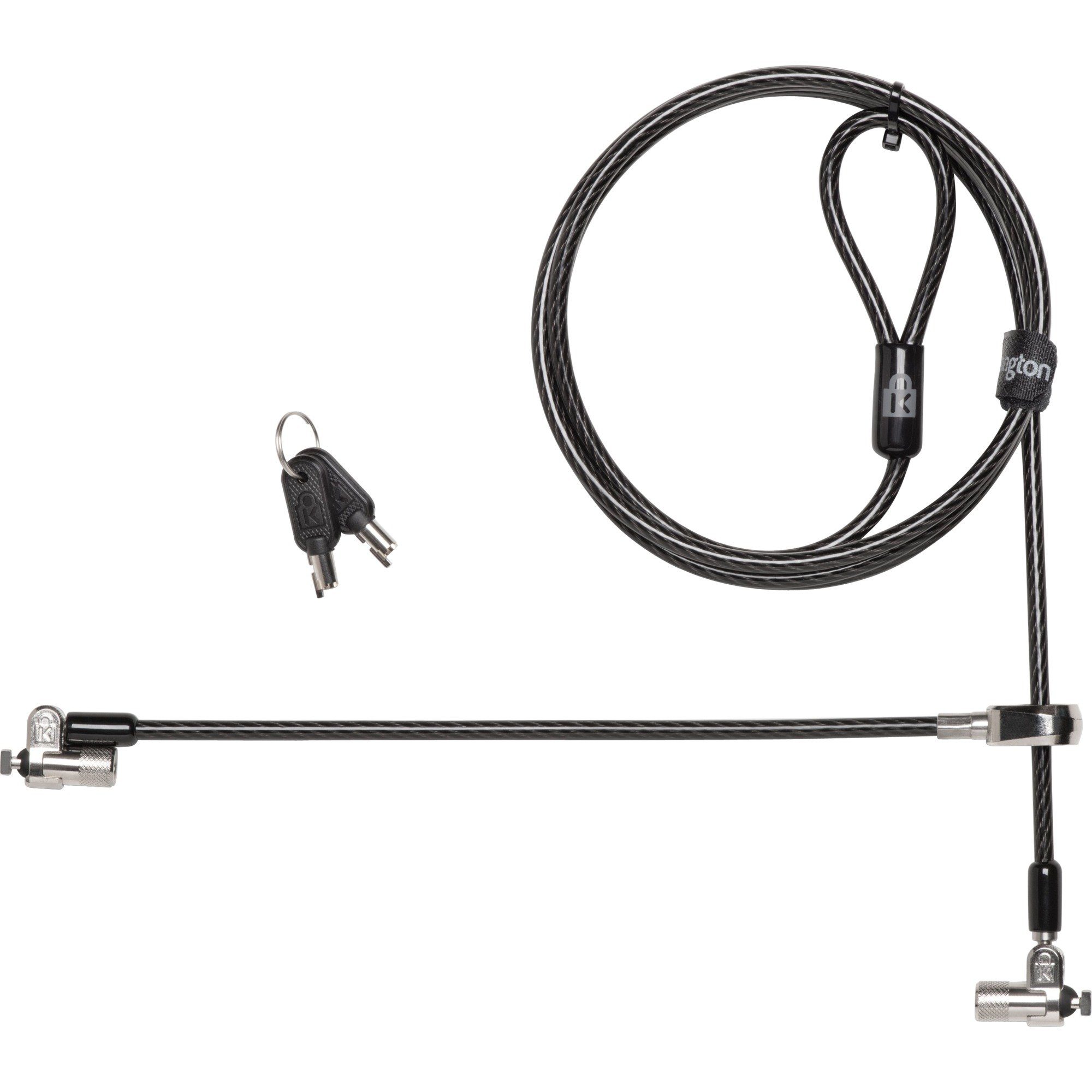 KENSINGTON Laptopschloss Kensington MicroSaver 2.0 Twin-Schloss, Sicherheit
