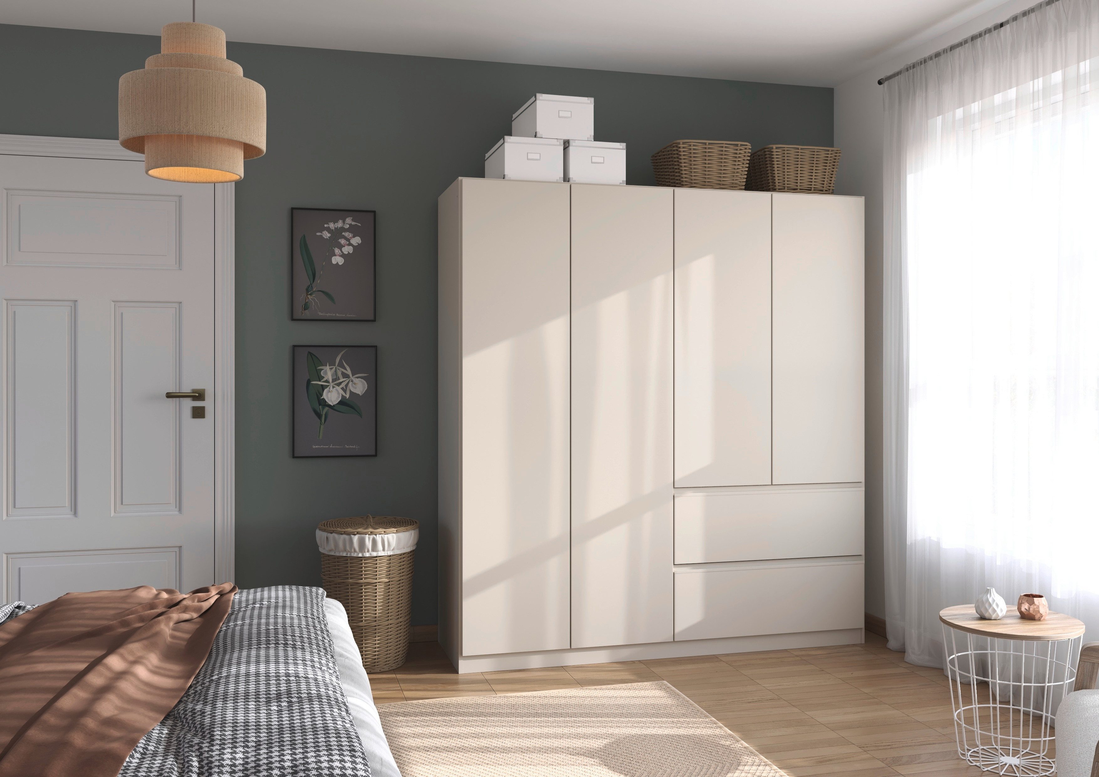 rauch Drehtürenschrank Kleiderschrank Schrank Garderobe Wäscheschrank günstig online kaufen