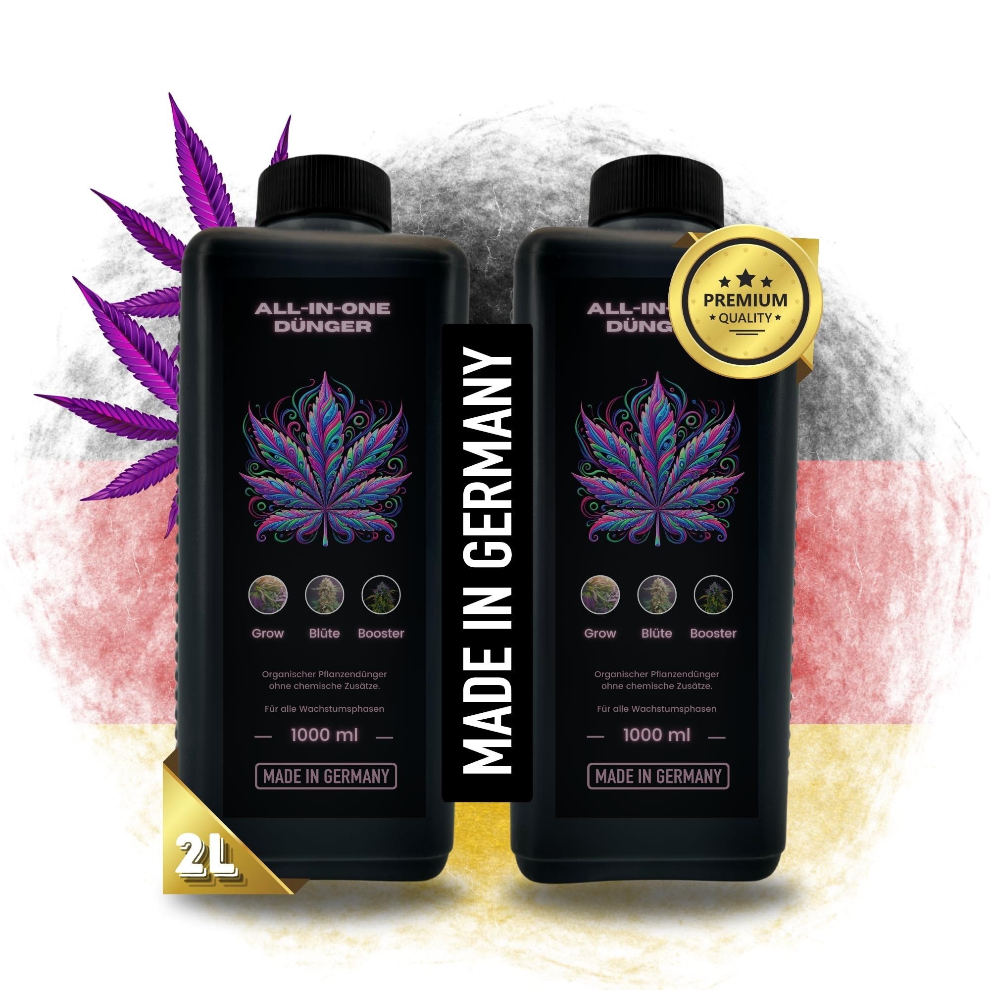 TronicXL Spezialdünger 2L Grow Dünger Indoor Outdoor für Erde Wachstum & Bl günstig online kaufen