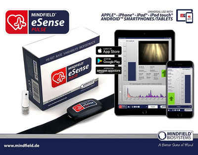 Mindfield Biosystems EKG-Gerät eSense Pulse für Android und iOS