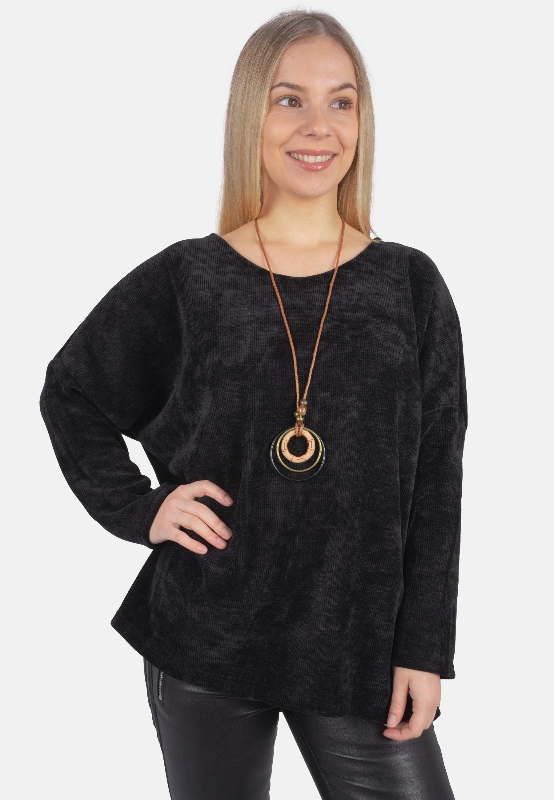 Seasons of April Kurzarmbluse Oversized Leonor günstig online kaufen