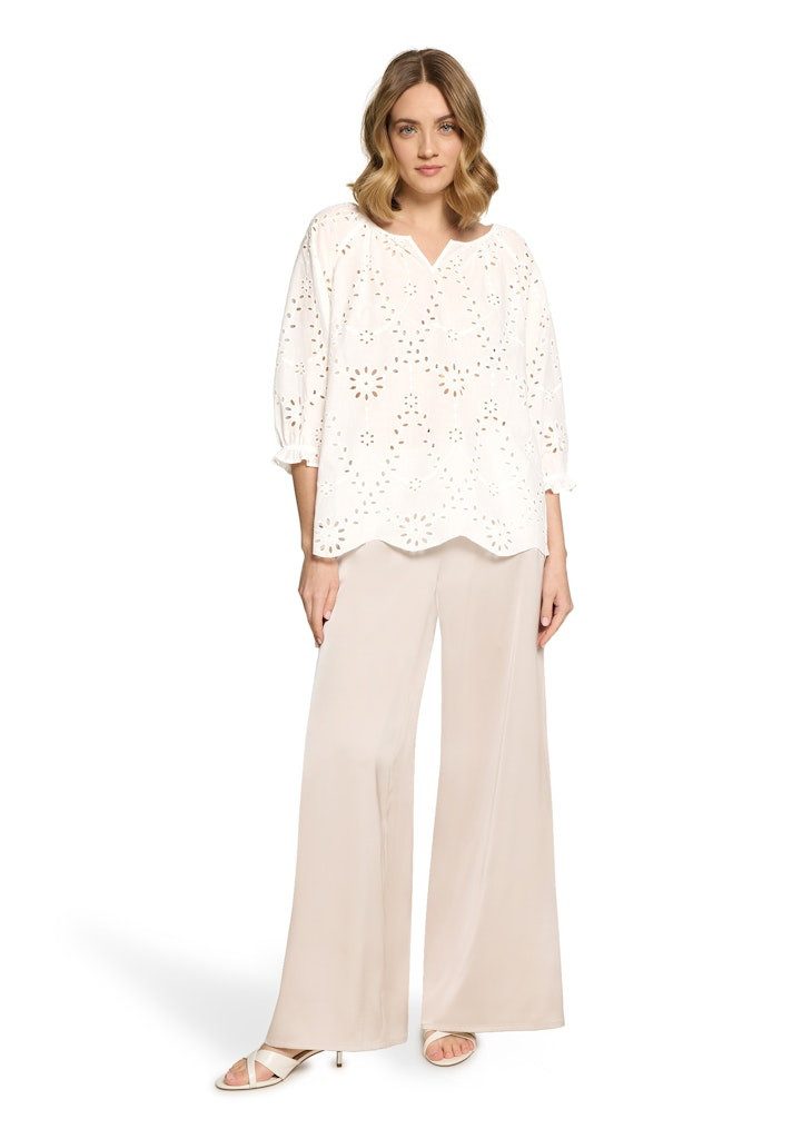 Schlupfbluse Damen im Carmen-Look