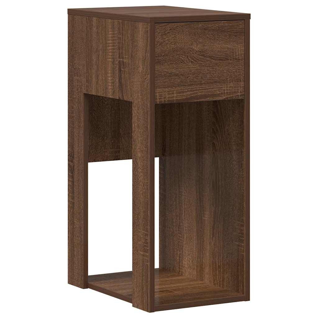 vidaXL Schreibtisch Computerschrank mit Schublade Braun günstig online kaufen