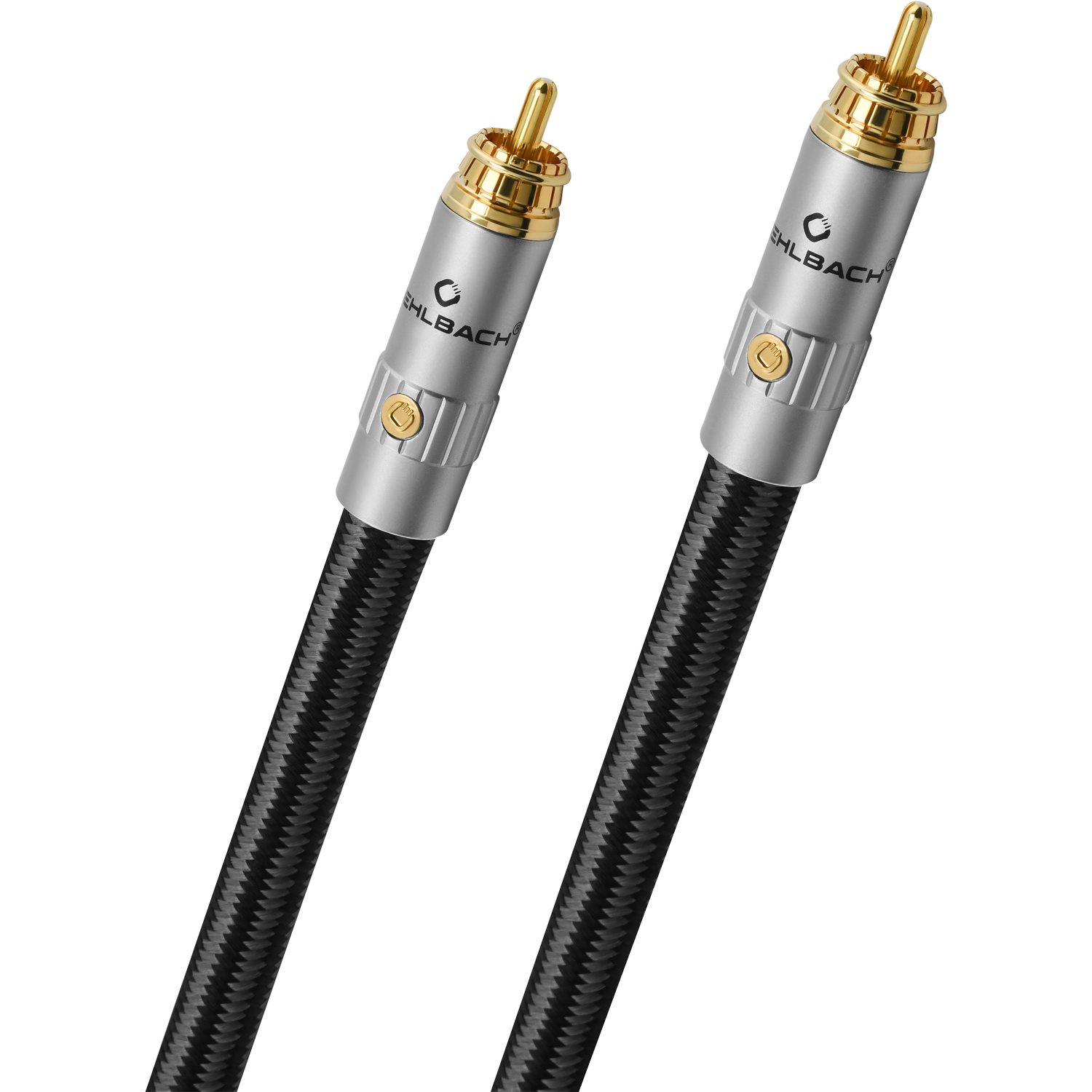 OEHLBACH Sub Xtreme Subwoofer Cinch-Kabel Audio-Kabel, Cinch, Cinch (220 cm), Nylonummantelung, Hochwertiges Kupfer