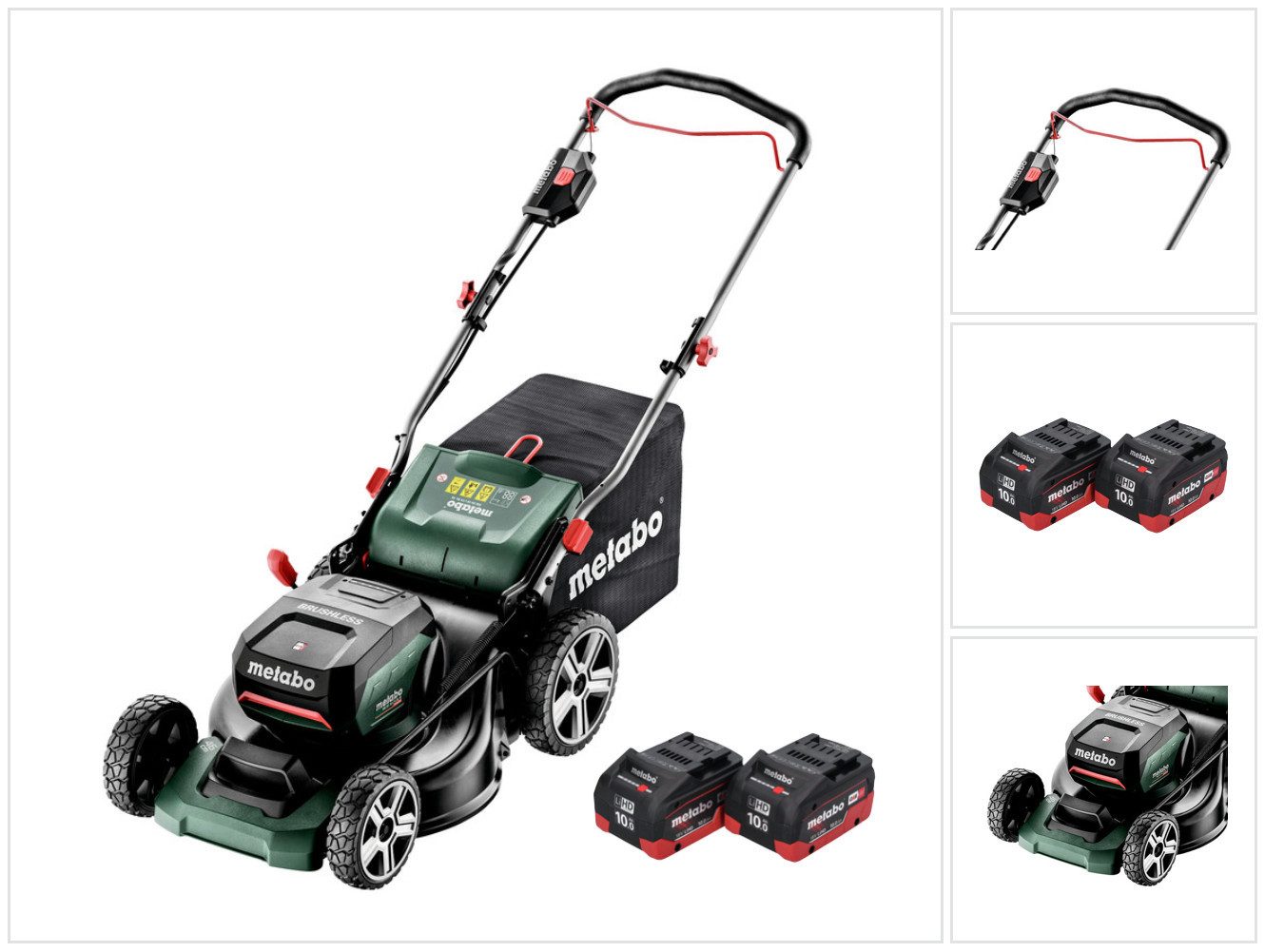 metabo Akkurasenmäher RM 36-18 LTX BL 46 Akku Газонокосилки 36 V (2x 18 V) 46 cm Brushless +