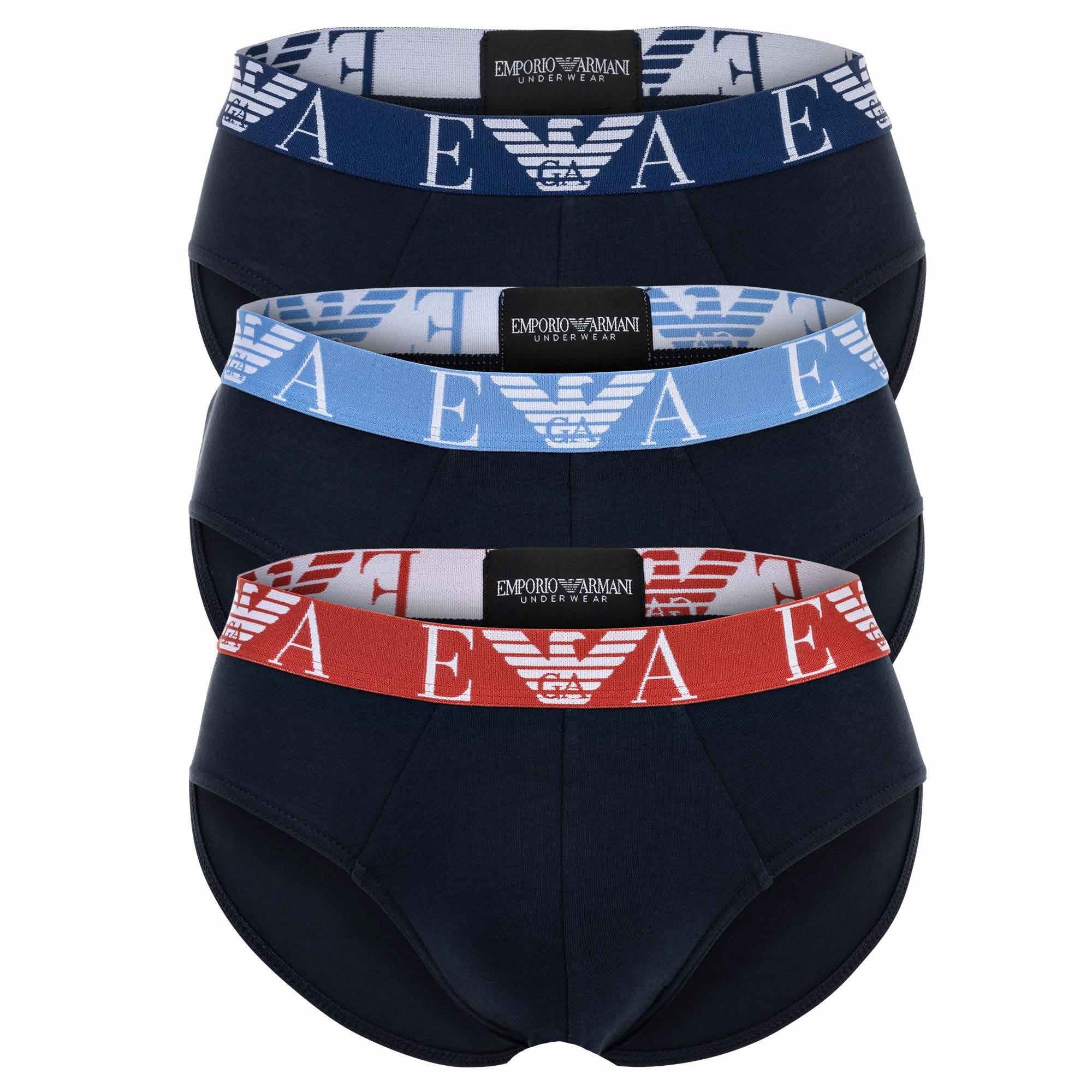 Slip Herren Slip 3er Pack Baumwolle Bold Monogram