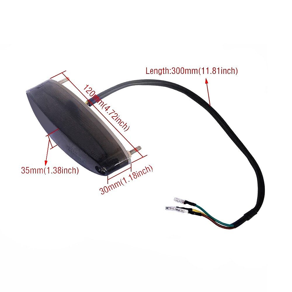 Lumitecs Halter LED Rücklicht + LED Scheinwerfer passend für BMW R 1200 GS 04-12