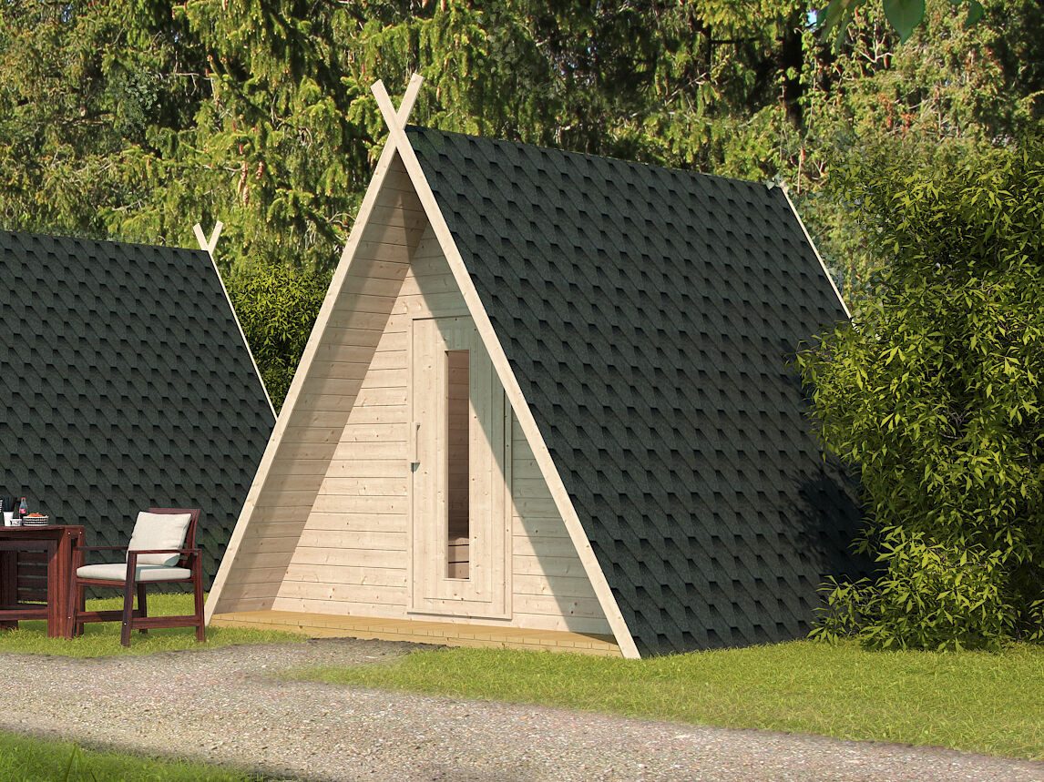 Fjordholz Gartenhaus Wigwam 28