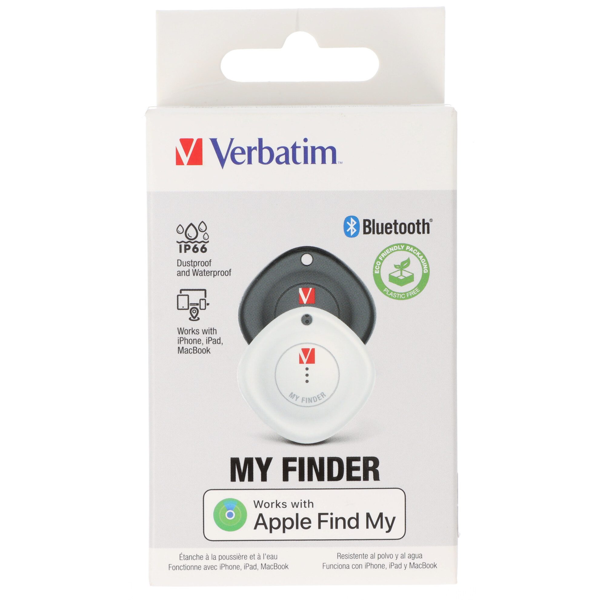 Selfie-Stick Verbatim Bluetooth-Tracker, My Finder, für Apple Geräte wie iPhone, i