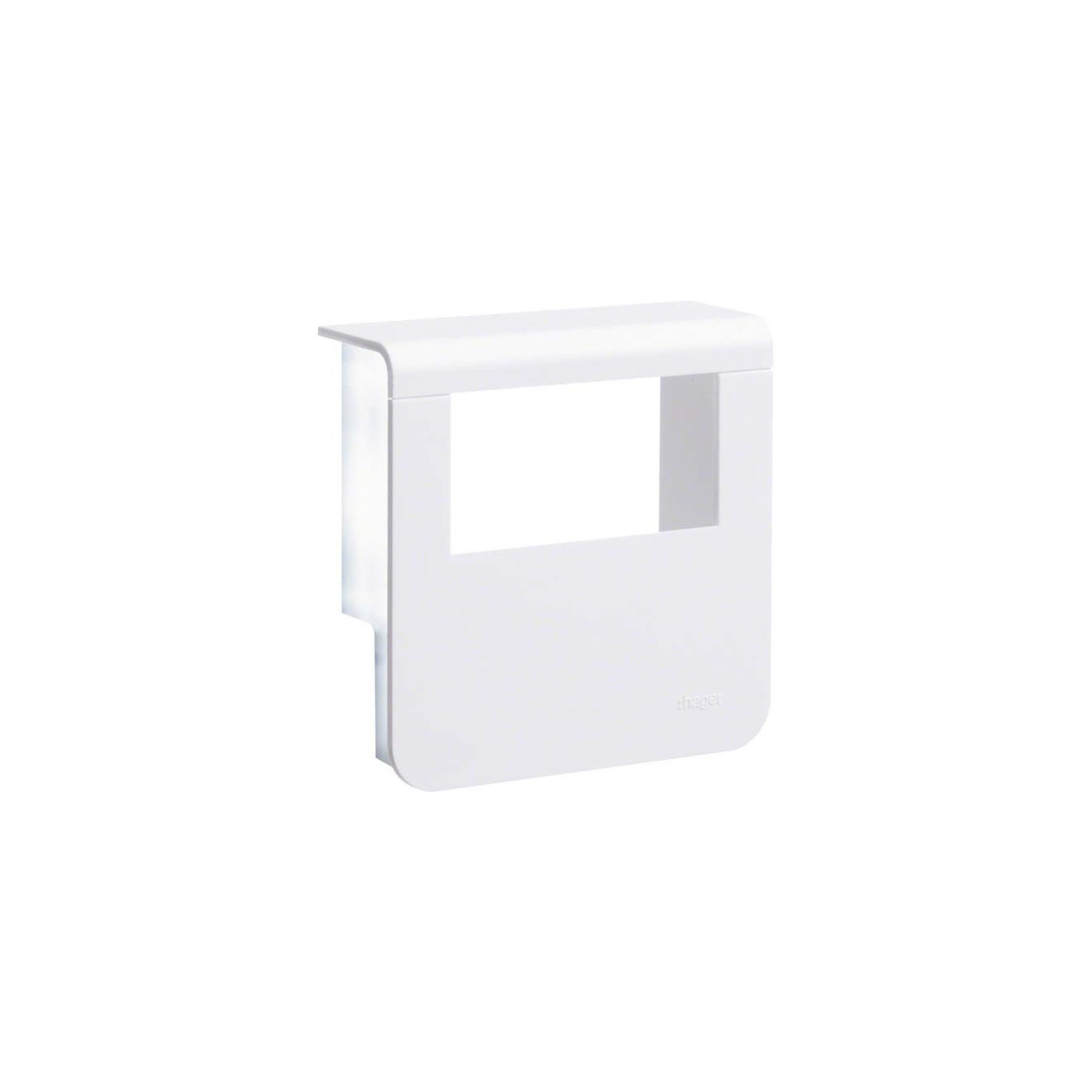 Hager Zubehör-Set Tehalit Geräteträger-Oberteil 20x80mm verkehrsweiß SL20080932 vws