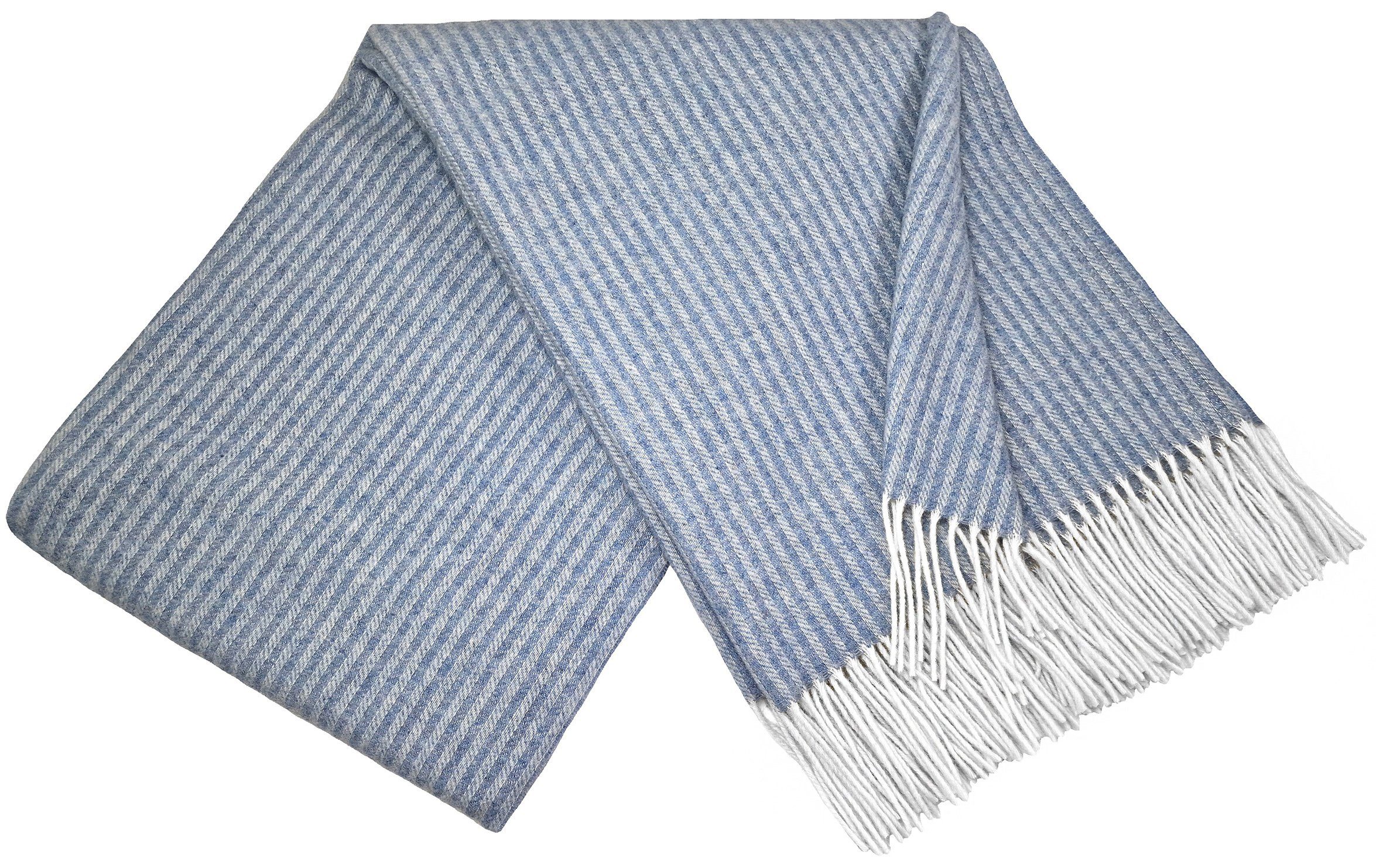 Wolldecke Merinowolldecke Plaid "Faro" Merinowolle-Kaschmir-Mix 140 x 200 cm, STTS
