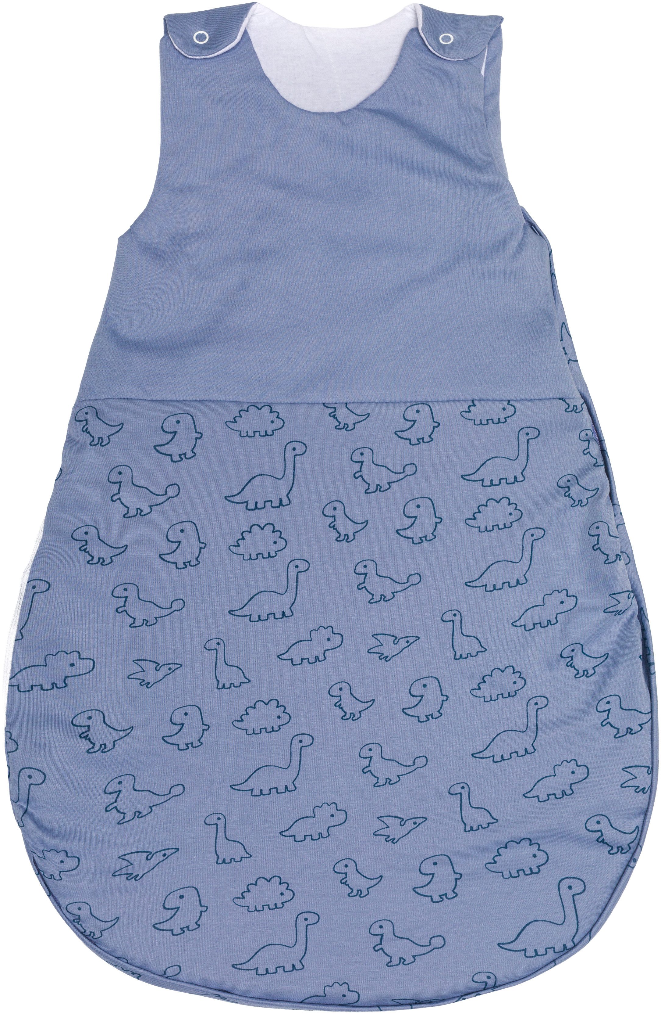 Fillikid Babyschlafsack wattiert, rund, TOG 2,5, für das ganze Jahr und Raumtemperaturen von 15-21°C
