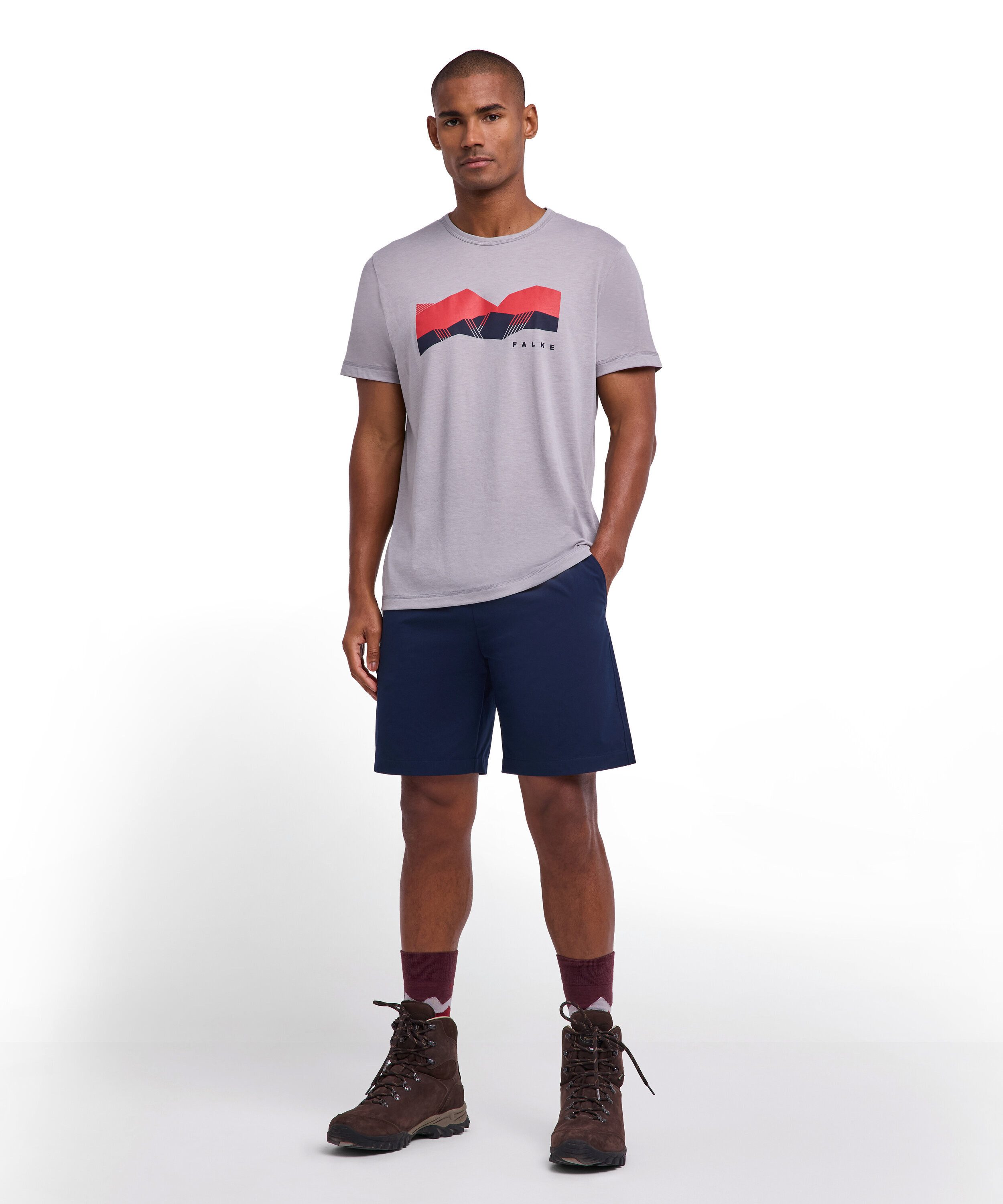 FALKE Trekkingshorts Trekking Shorts (1-tlg) für optimalen Feuchtigkeitstransport