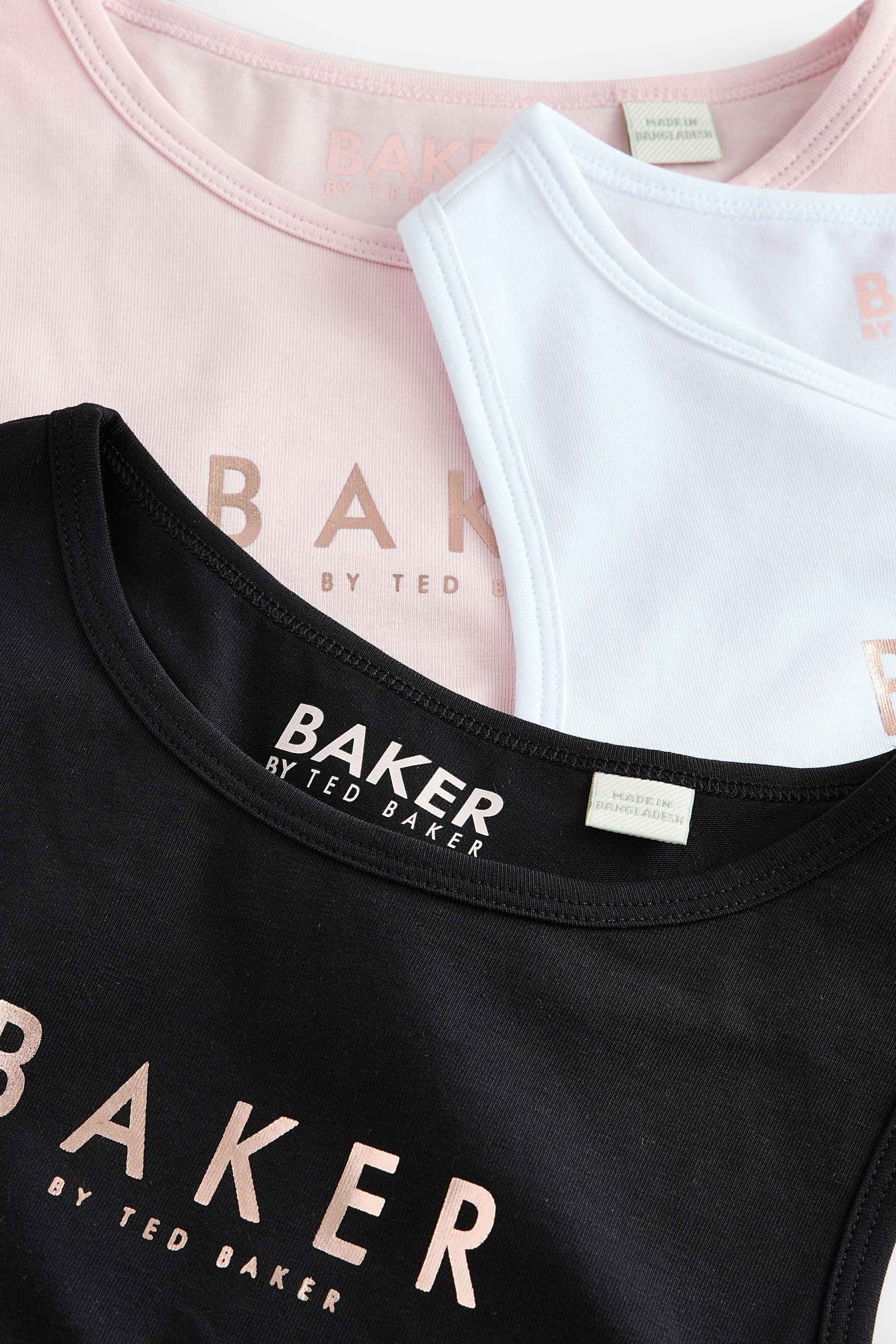 Baker by Ted Baker Crop-Top Baker by Ted Baker Kurztops, 3er-Pack (3-tlg)