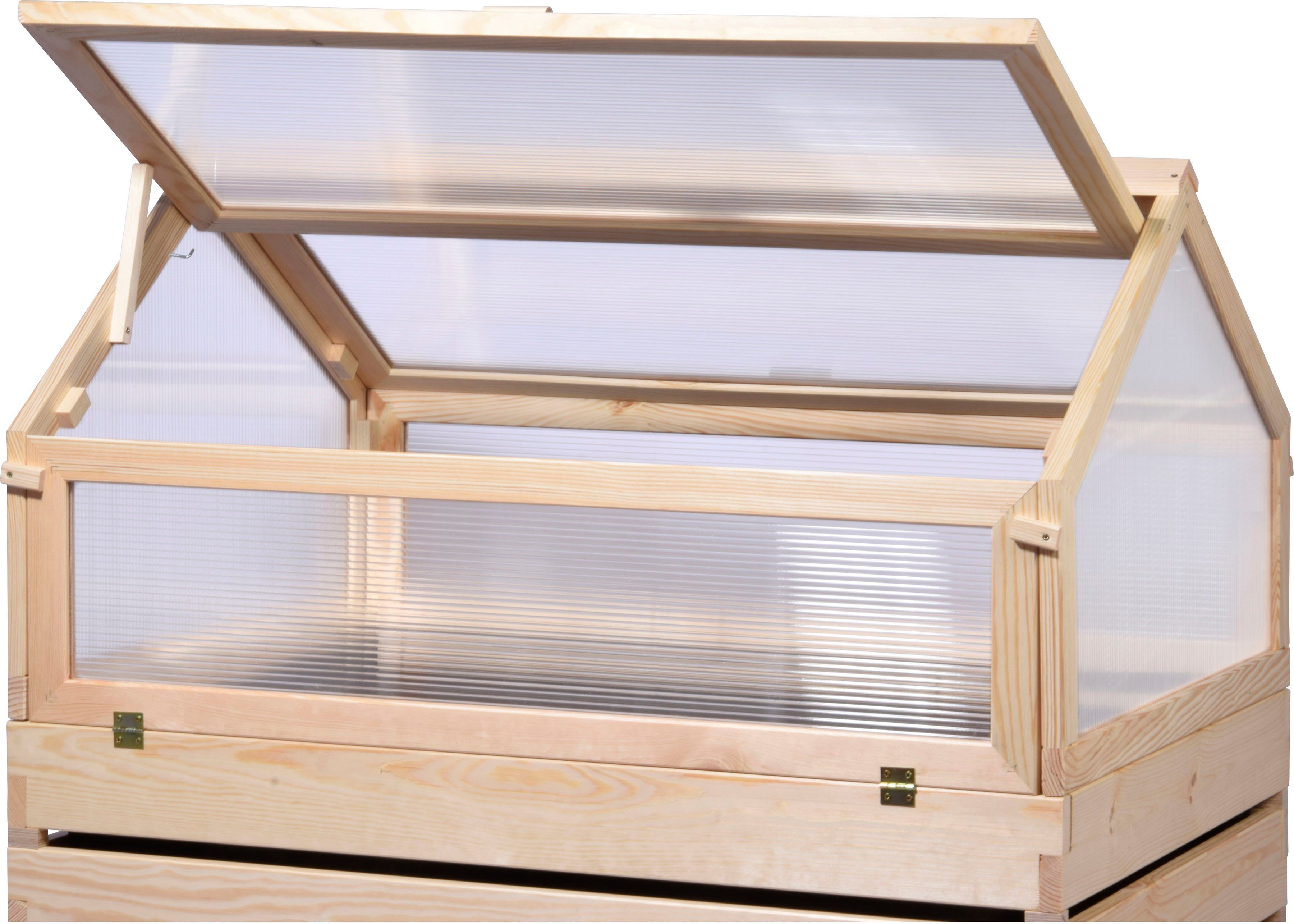 dobar Hochbeet Hathi, aus FSC®-zertifiziertem Kiefernholz, wetterfest lasiert