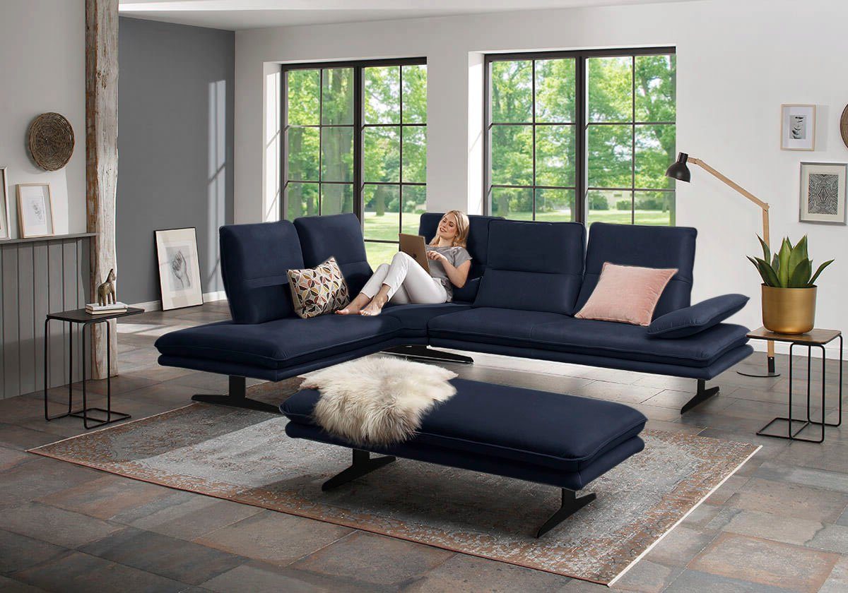 W.SCHILLIG Ecksofa broadway, Designsofa, toller Sitzkomfort, günstig online kaufen