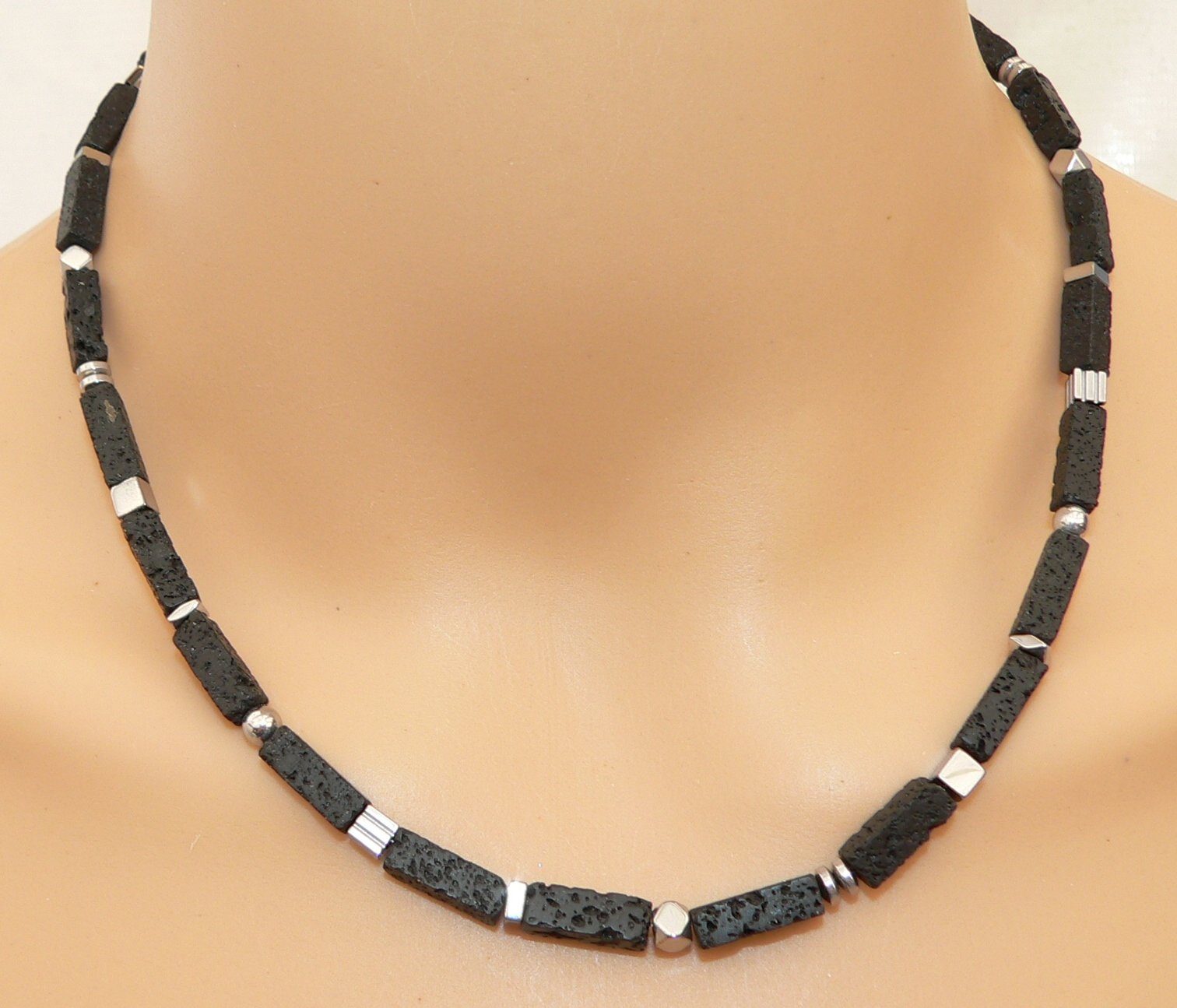 traumschmuck Kette ohne Anhänger 226h Halskette Schmuck-Edelstein Rechteck günstig online kaufen