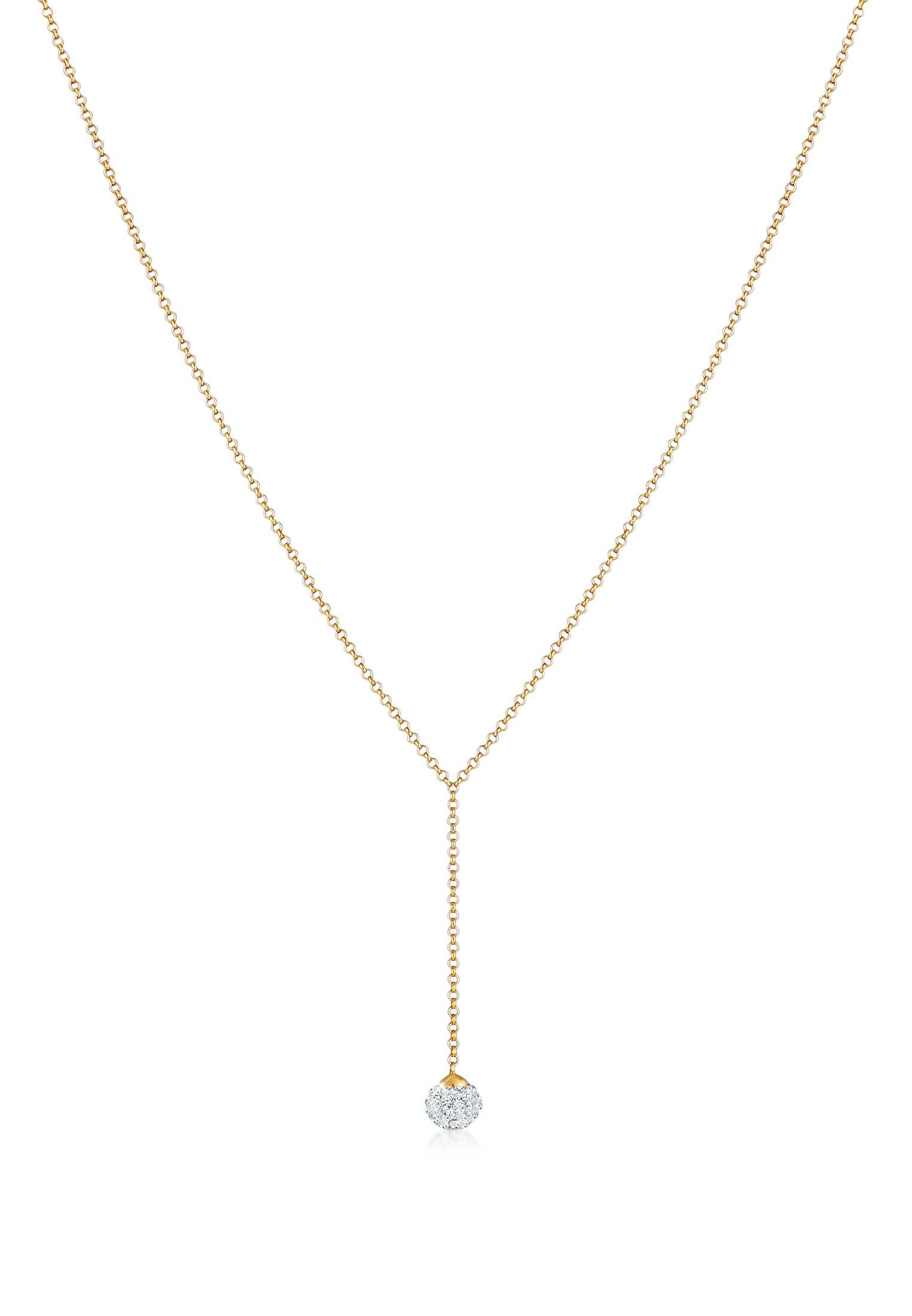 Elli Kette mit Anhänger Y-Kette Kugel günstig online kaufen