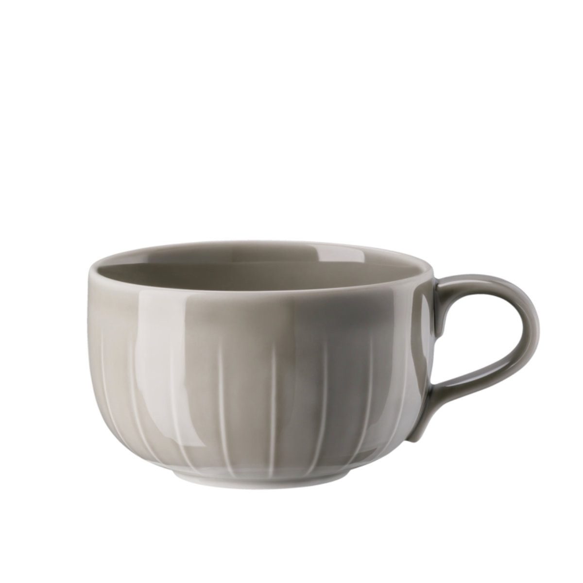 Rosenthal Kaffeeservice Joyn Grau, 6 Personen, Porzellan, 18-tlg.