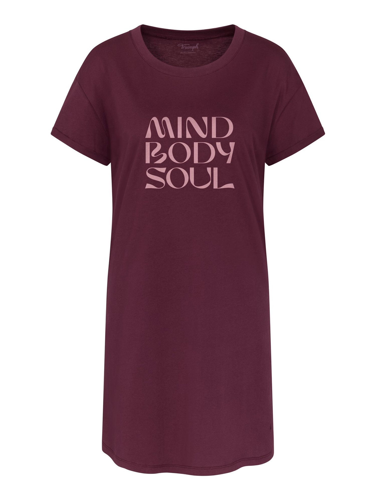 Triumph Nachthemd "Nightdresses NDK X", weich, atmungsaktiv, gerippter Rund günstig online kaufen
