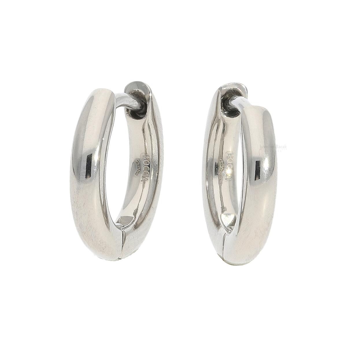 Boccia Paar Creolen Boccia 05085-01 Creolen Titan (kein Set, 2-tlg., inkl. edelm Schmucketui)