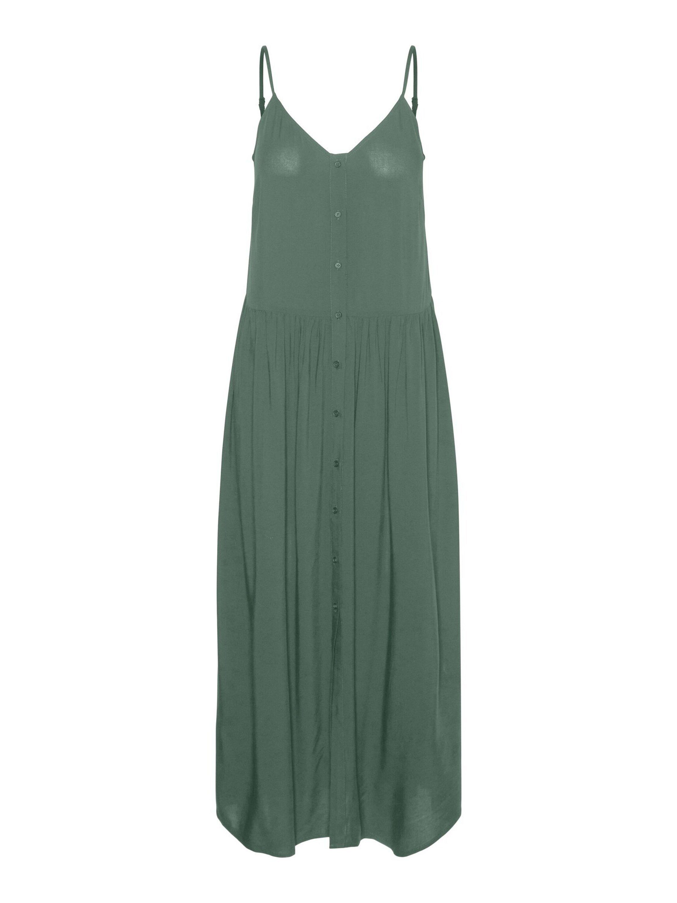 Vero Moda Sommerkleid Alba (1-tlg) Drapiert/gerafft